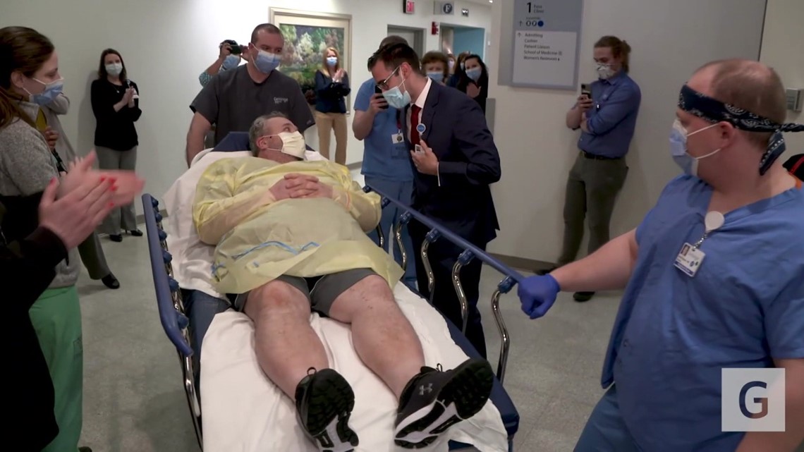 Geisinger COVID19 patient recovering