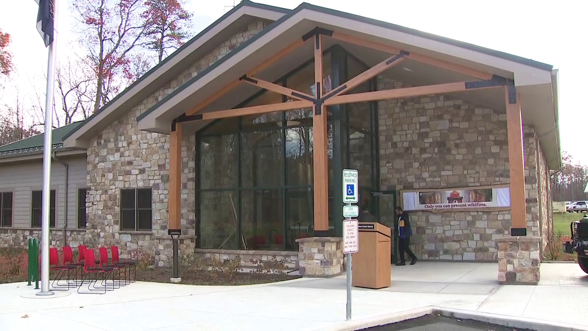 New Delaware State Forest Resource Management Center dedicated in Pike ...