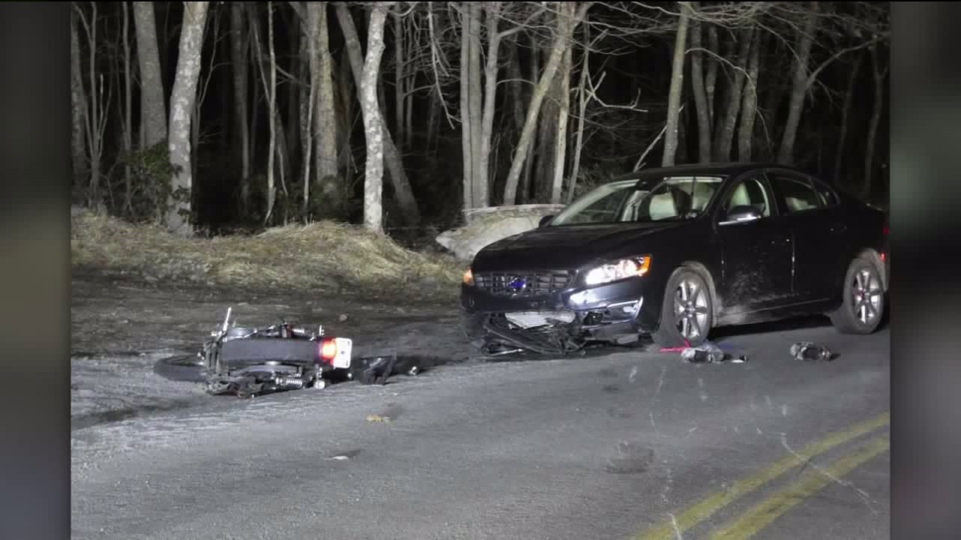 Head-on Crash Kills Motorcyclist in Schuylkill County