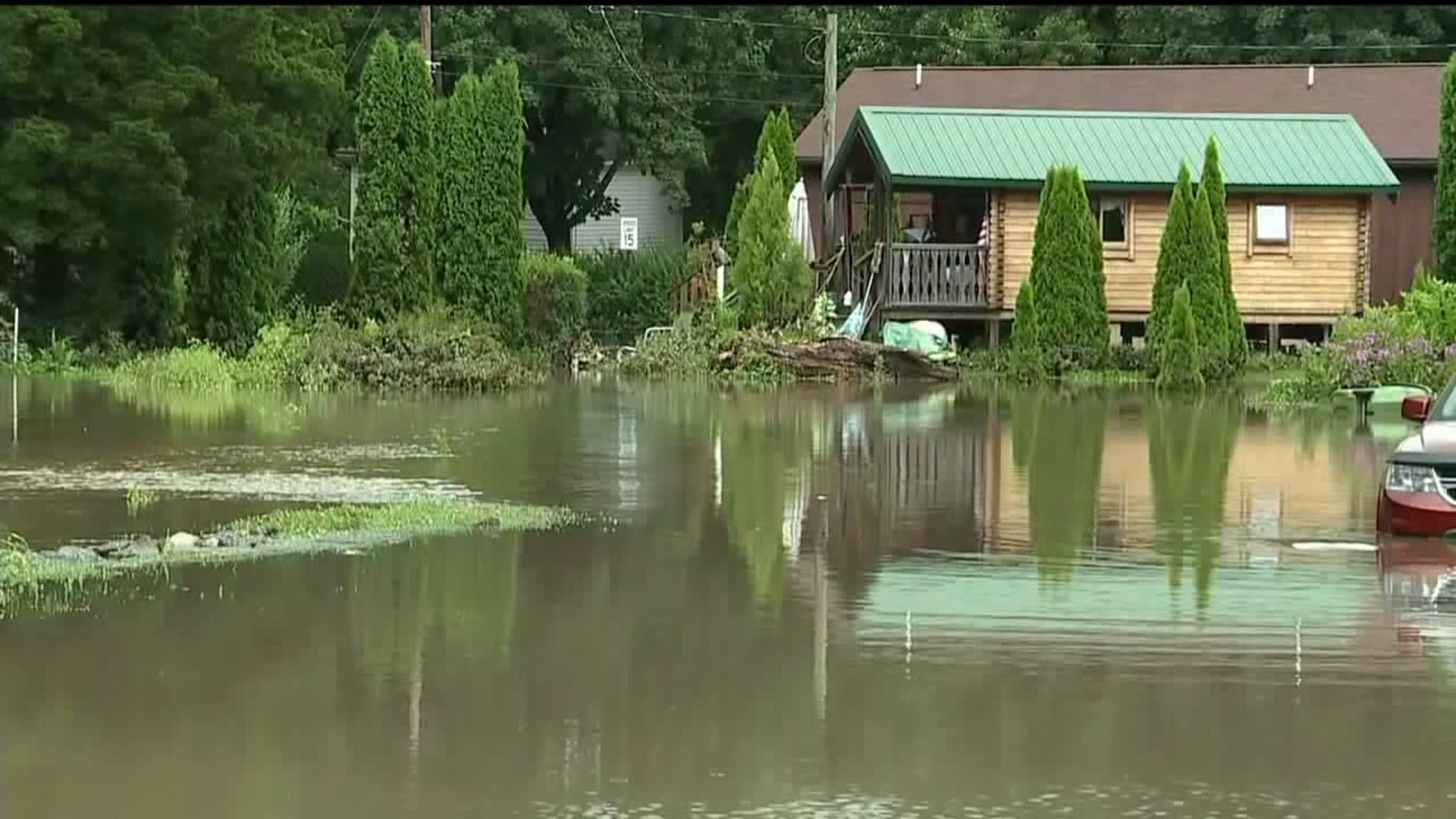 Pine Grove Residents in Shelter After Flash Flooding