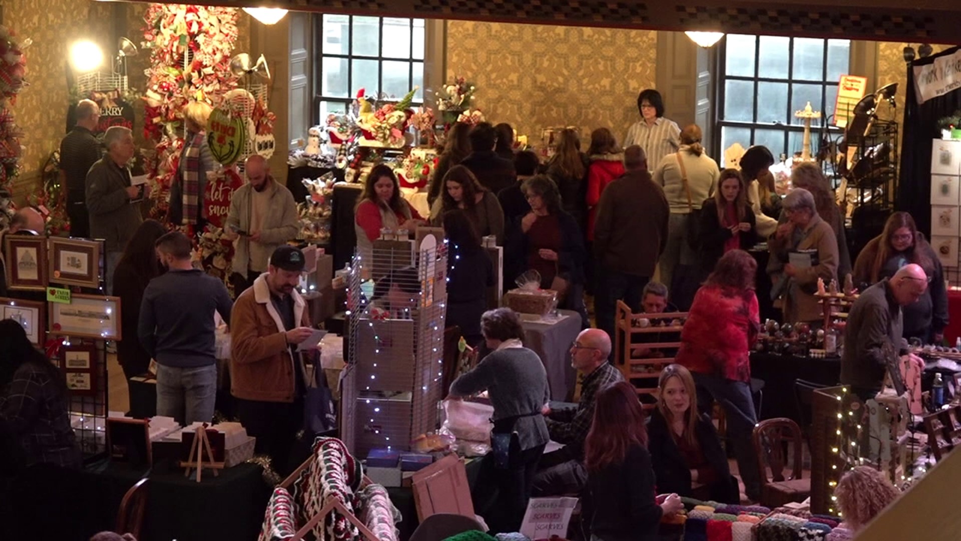 The marketplace was held at the Scranton Cultural Center Sunday afternoon.