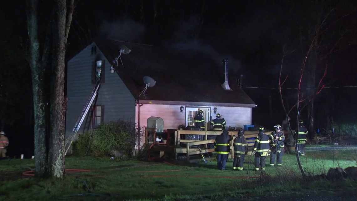 One dead after fire rips through second floor of a home, police say ...