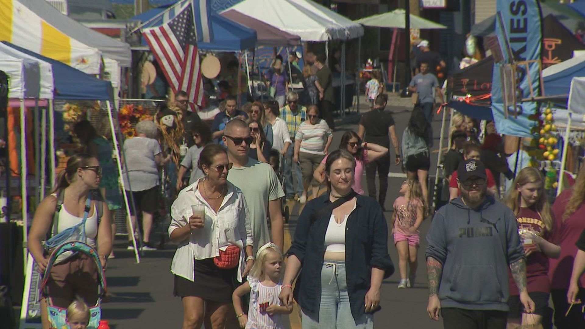 The 26th Annual Luzerne Fall Pumpkin Festival kicked off on Saturday.