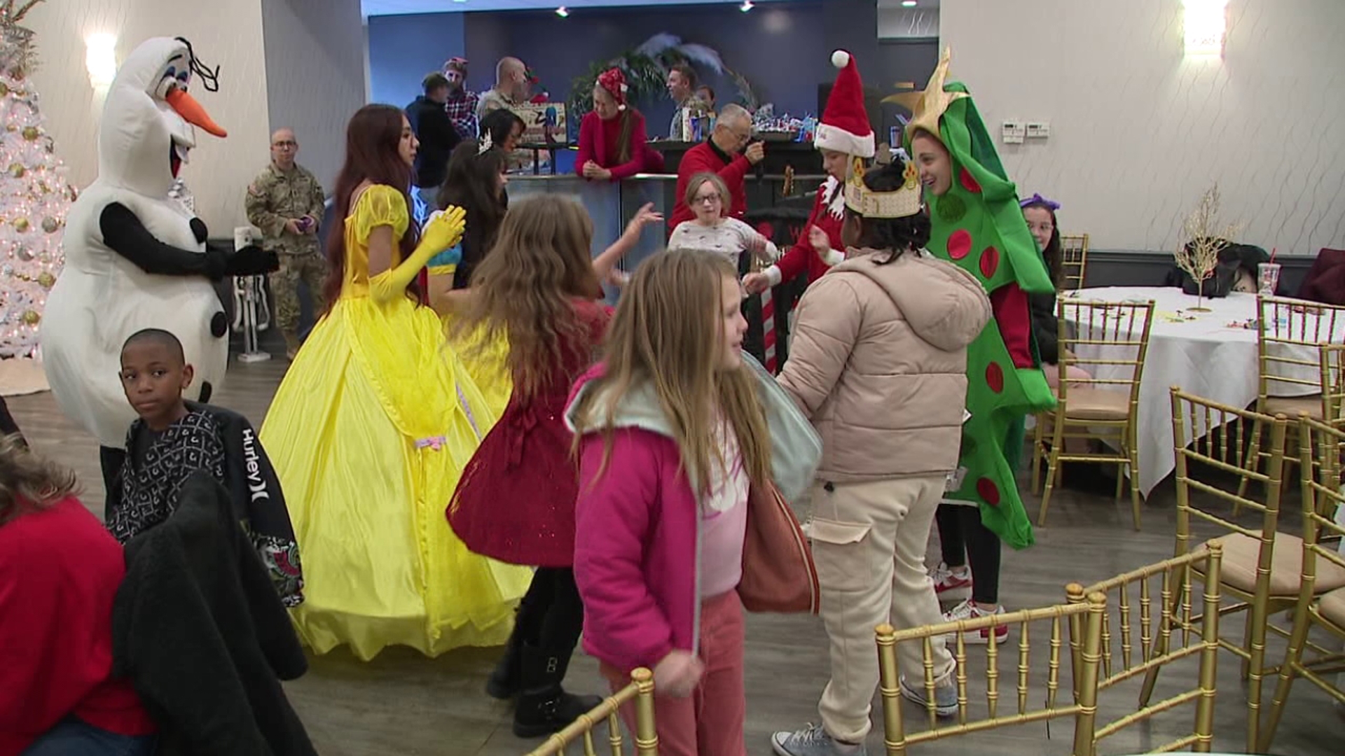 Volunteers and local businesses come together to spread joy to children with disabilities.