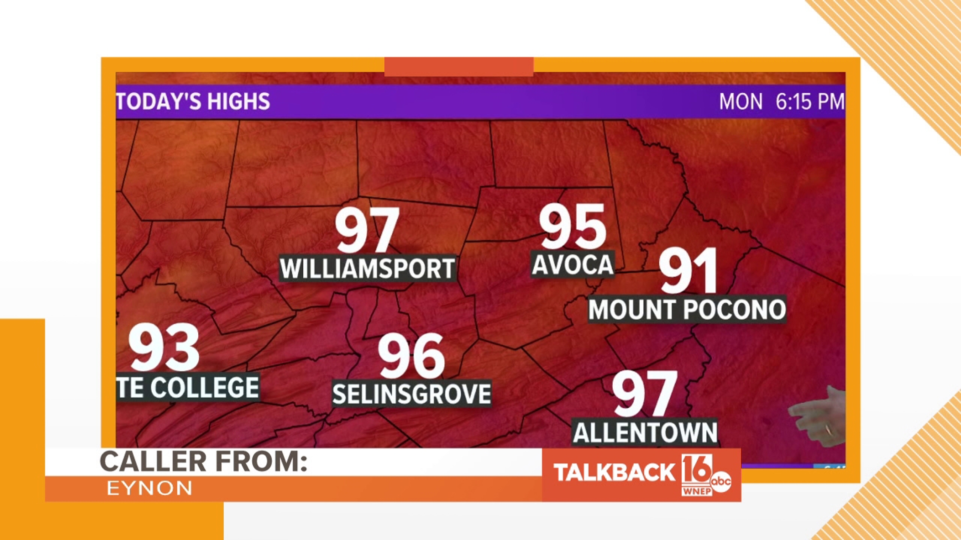 Talkback 16 Heat Taking A Toll On Callers Wnep talkback-16-heat-taking-a-toll-on-callers-wnep