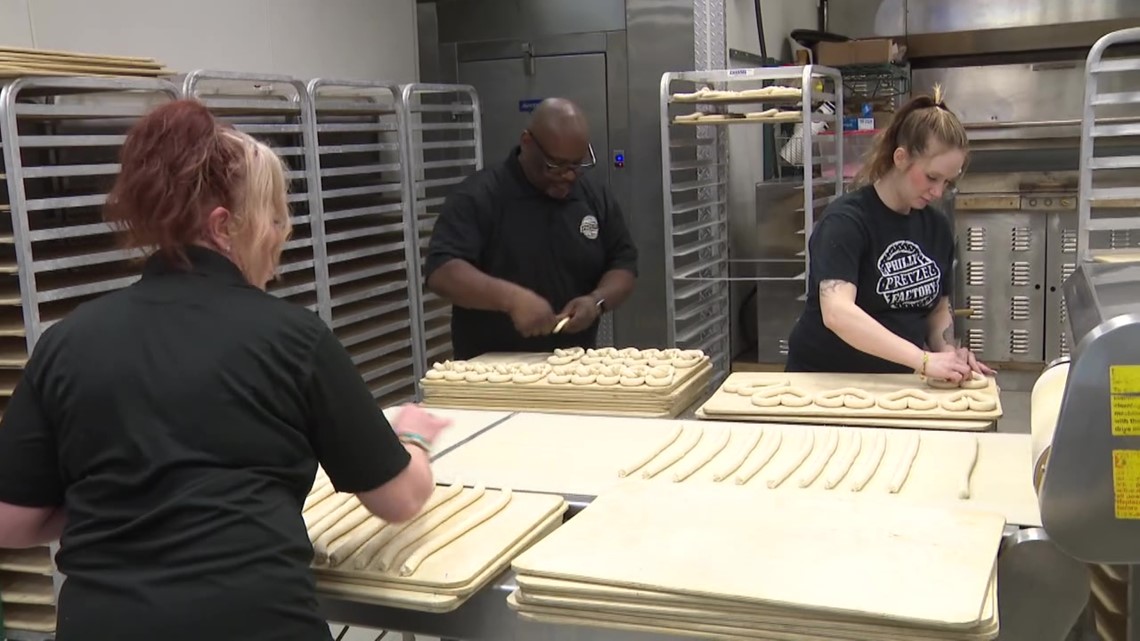 Stroud Twp. Philly Pretzel Factory prepping for Super Bowl Sunday