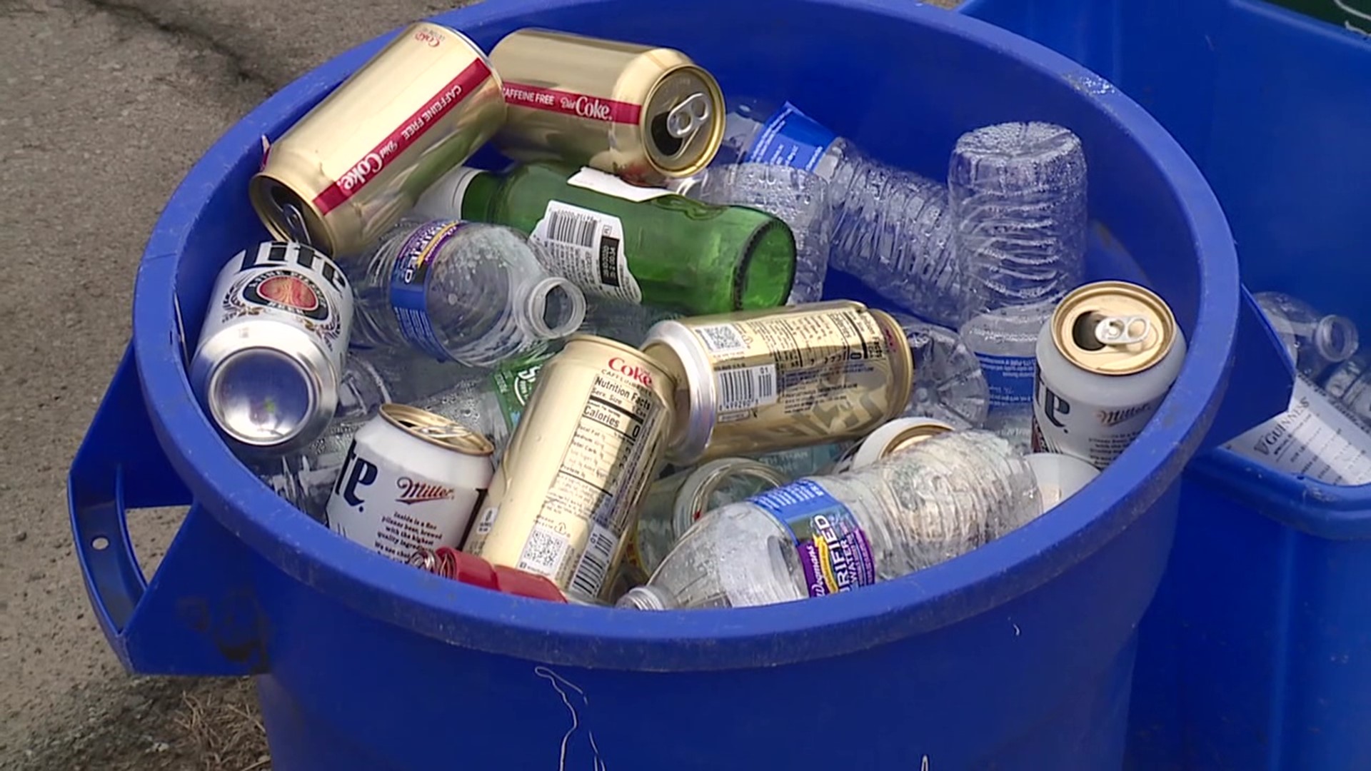 Coronavirus is now affecting what can be picked up from your curb. Many people who live in Lackawanna County won't have their glass and plastic picked up next week.