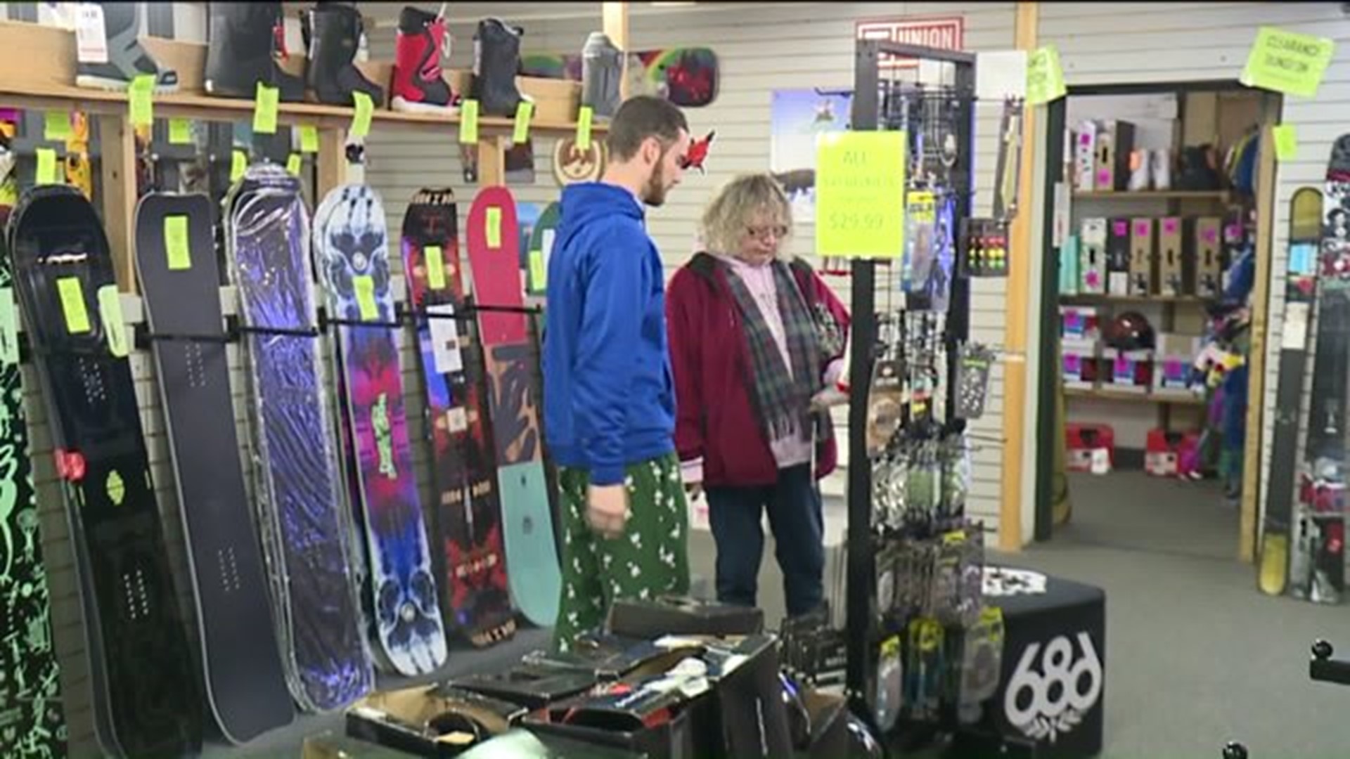 Blizzard Brings Winter Windfall to Ski Shops