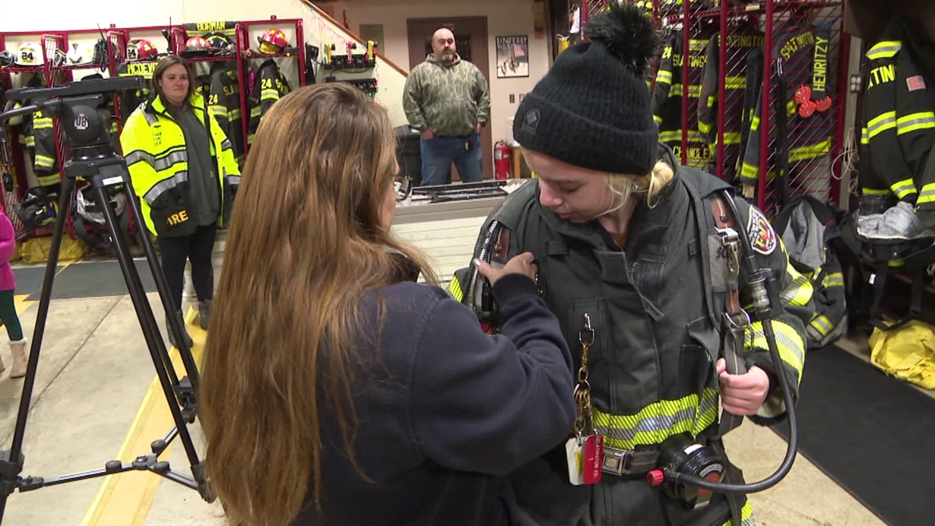 Amidst a shortage of volunteer firefighters, one company in Lehigh County is seeing an increase in both men and women stepping up to keep their community safe.