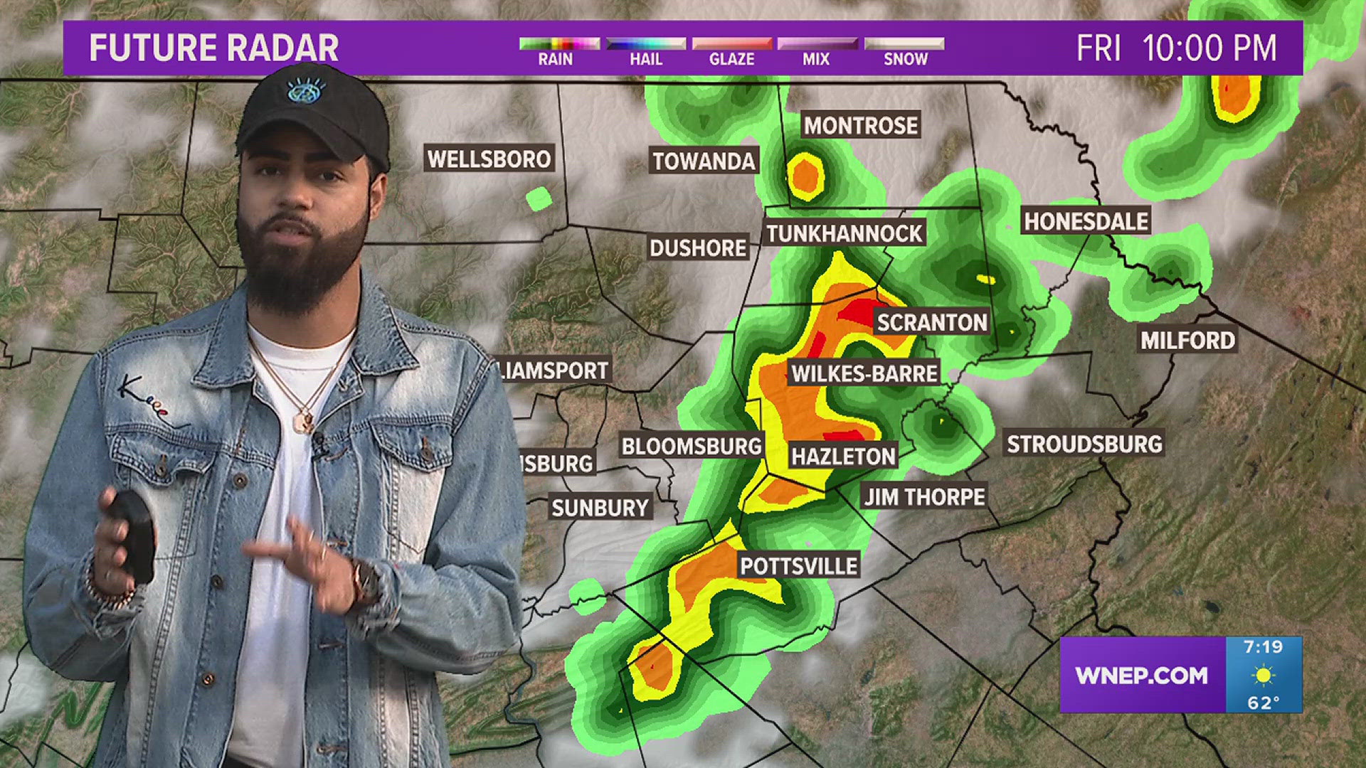 Looks like rain is possible every day for the next 7.