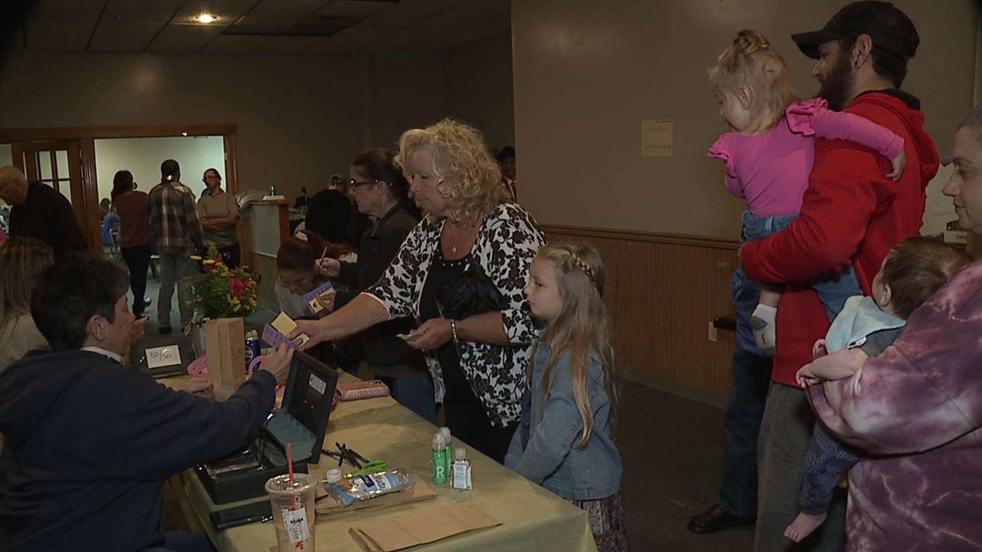 Bus drivers in Luzerne County came together to host a fundraiser for one of their own after she was seriously hurt in a bus crash weeks ago.