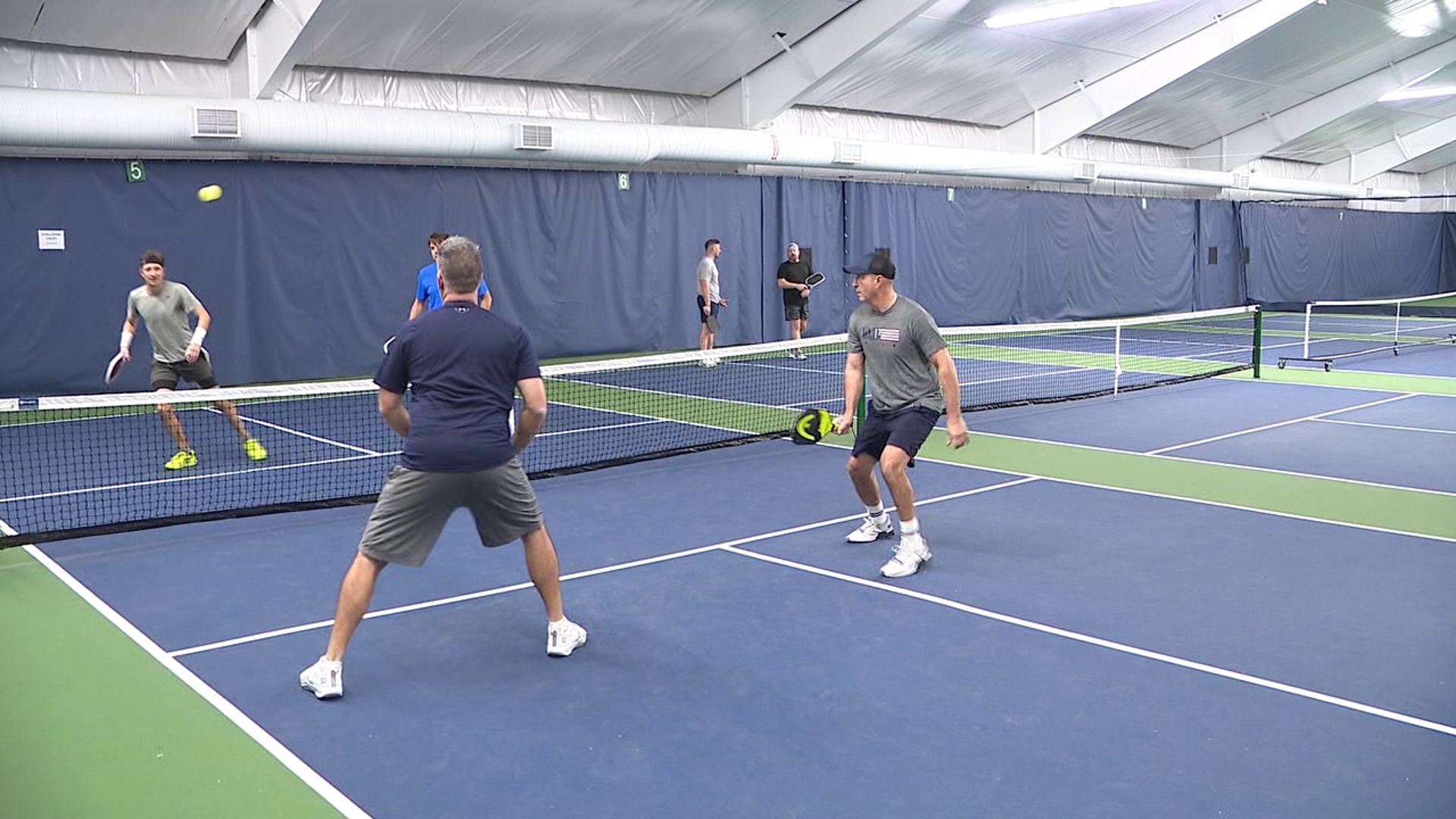 The first-of-its-kind event featured men's, women's, and mixed doubles at Birchwood Racquet Club.