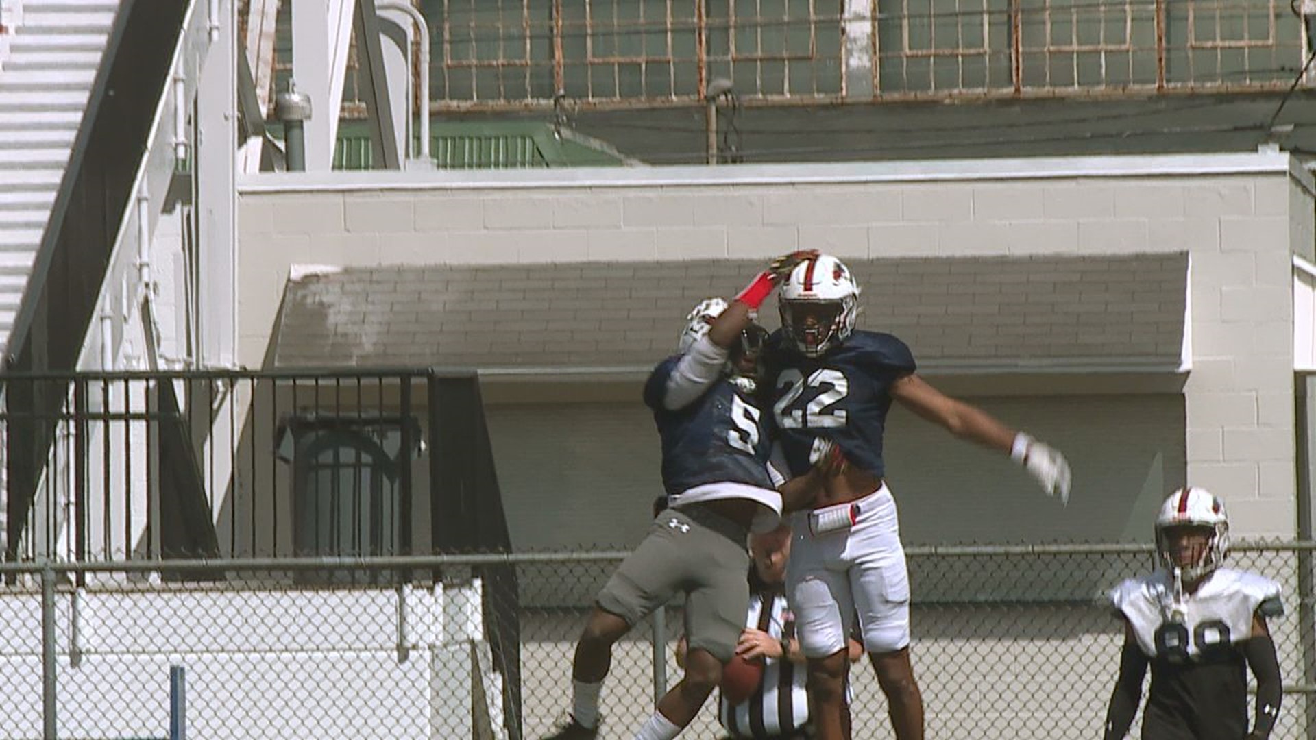 Lackawanna College Holds Spring Football Game