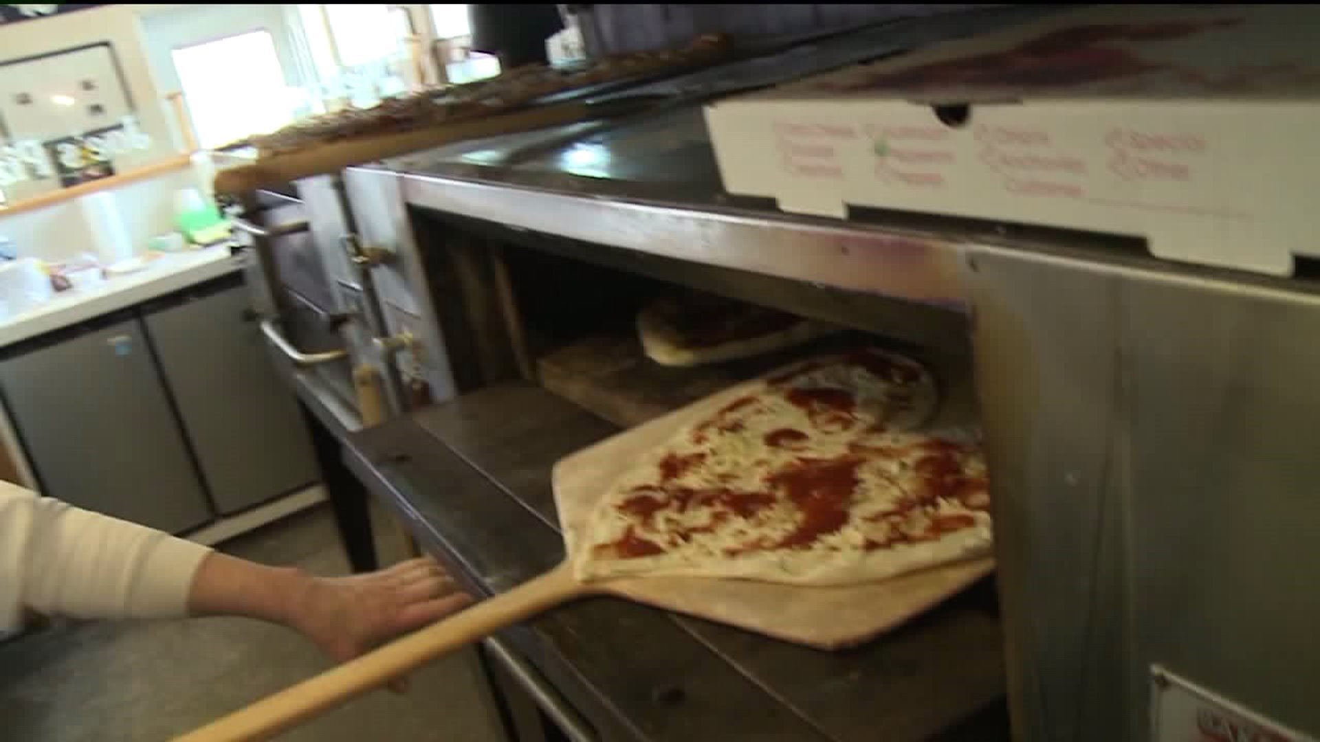 Heart-shaped Pizzas for Valentine`s Day