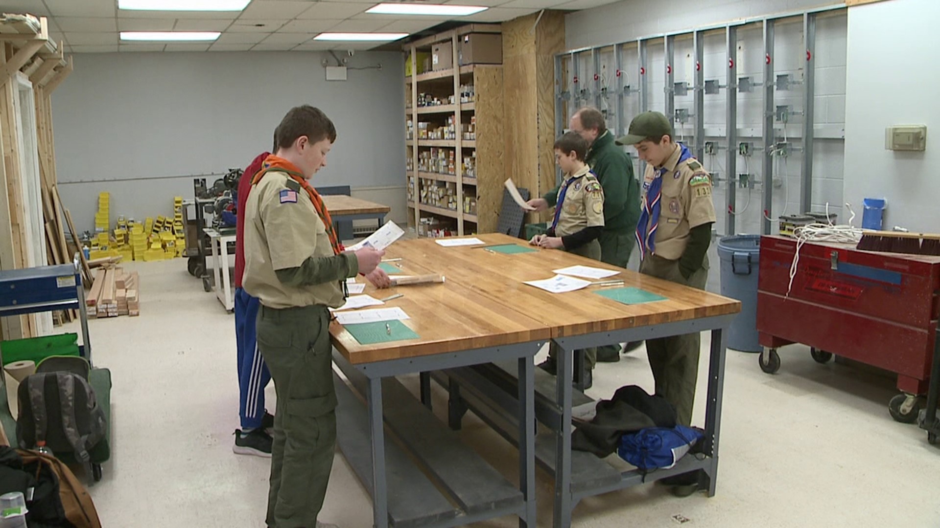 Boy Scouts from across our region took over Johnson College Saturday to sharpen their skills while also having some fun.