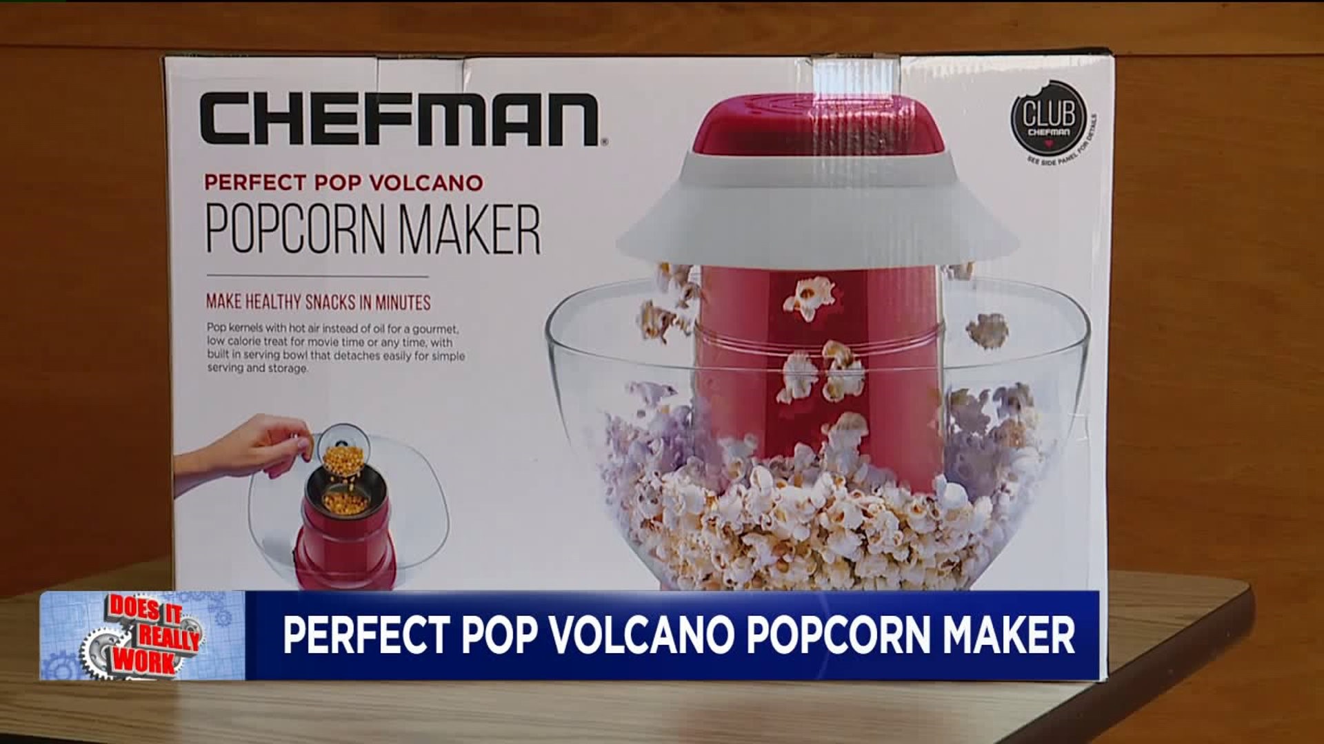 Does It Really Work: Chefman Volcano Popcorn Maker