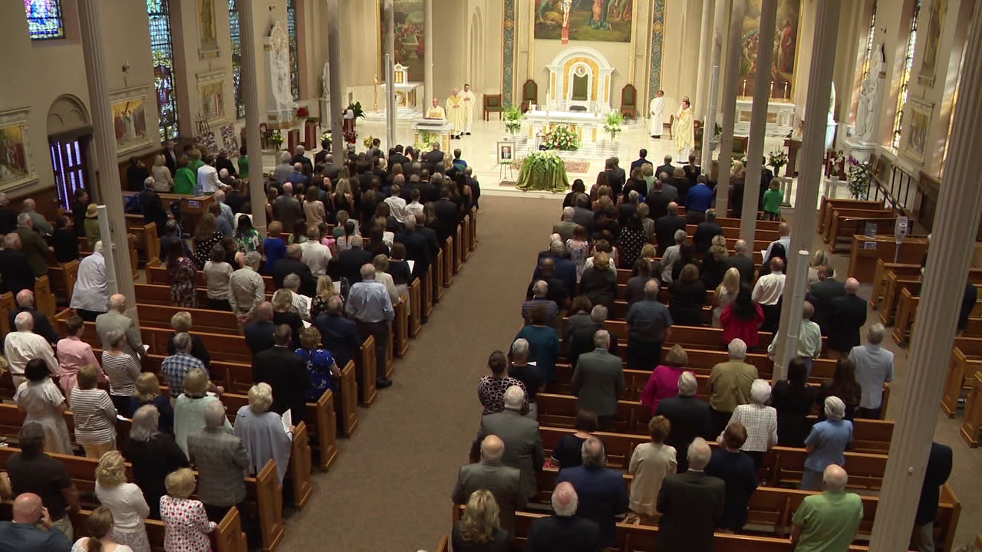 The city of Scranton laid to rest one of its biggest supporters Tuesday morning.