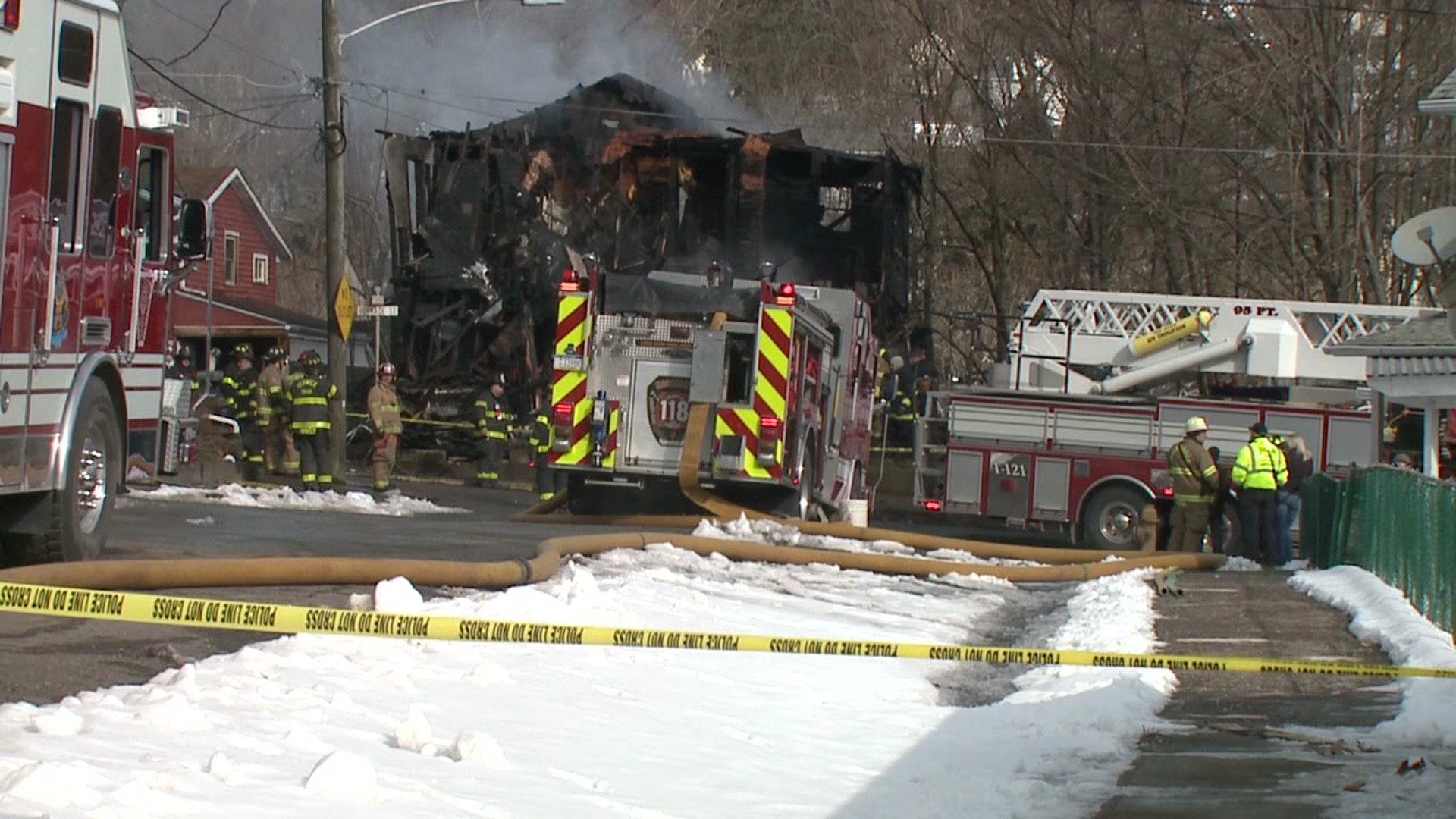 Community members are coming together to help a family who lost everything in a fire in Shickshinny.