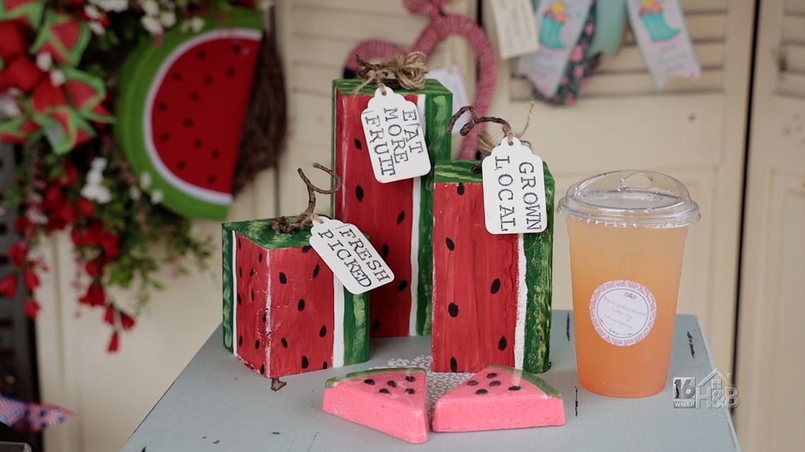 DIY Sweet Wooden Watermelon Trio