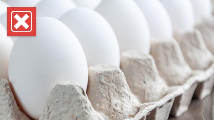 No, el USDA no predijo que los huevos aumentan a $12 este otoño