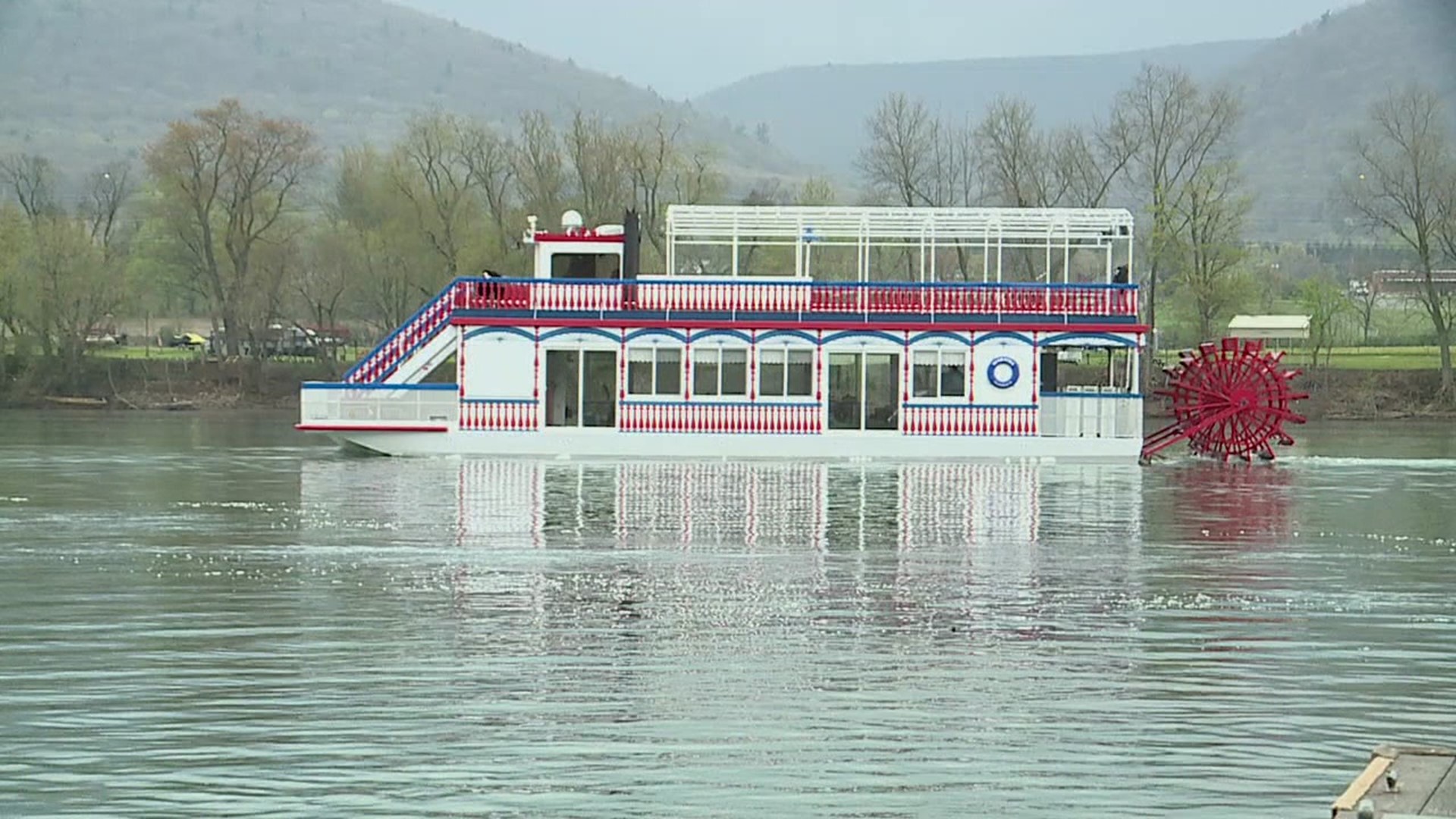 The Hiawatha Paddlewheel Riverboat is once again docked in Susquehanna State Park for another year of cruises.
