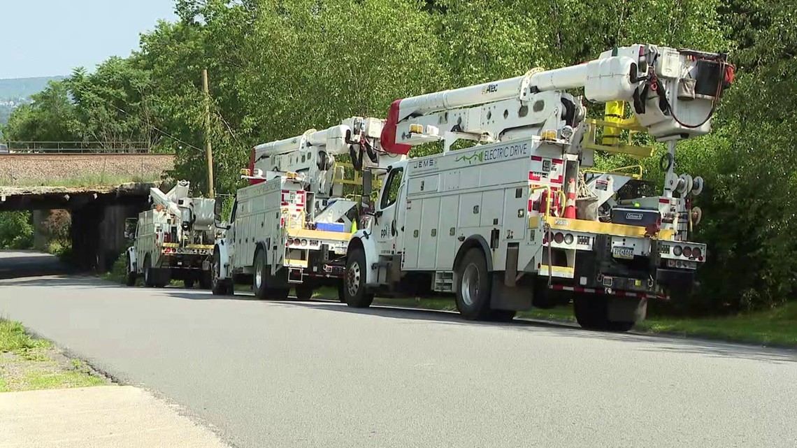 Power restored to homes, businesses in Lackawanna County