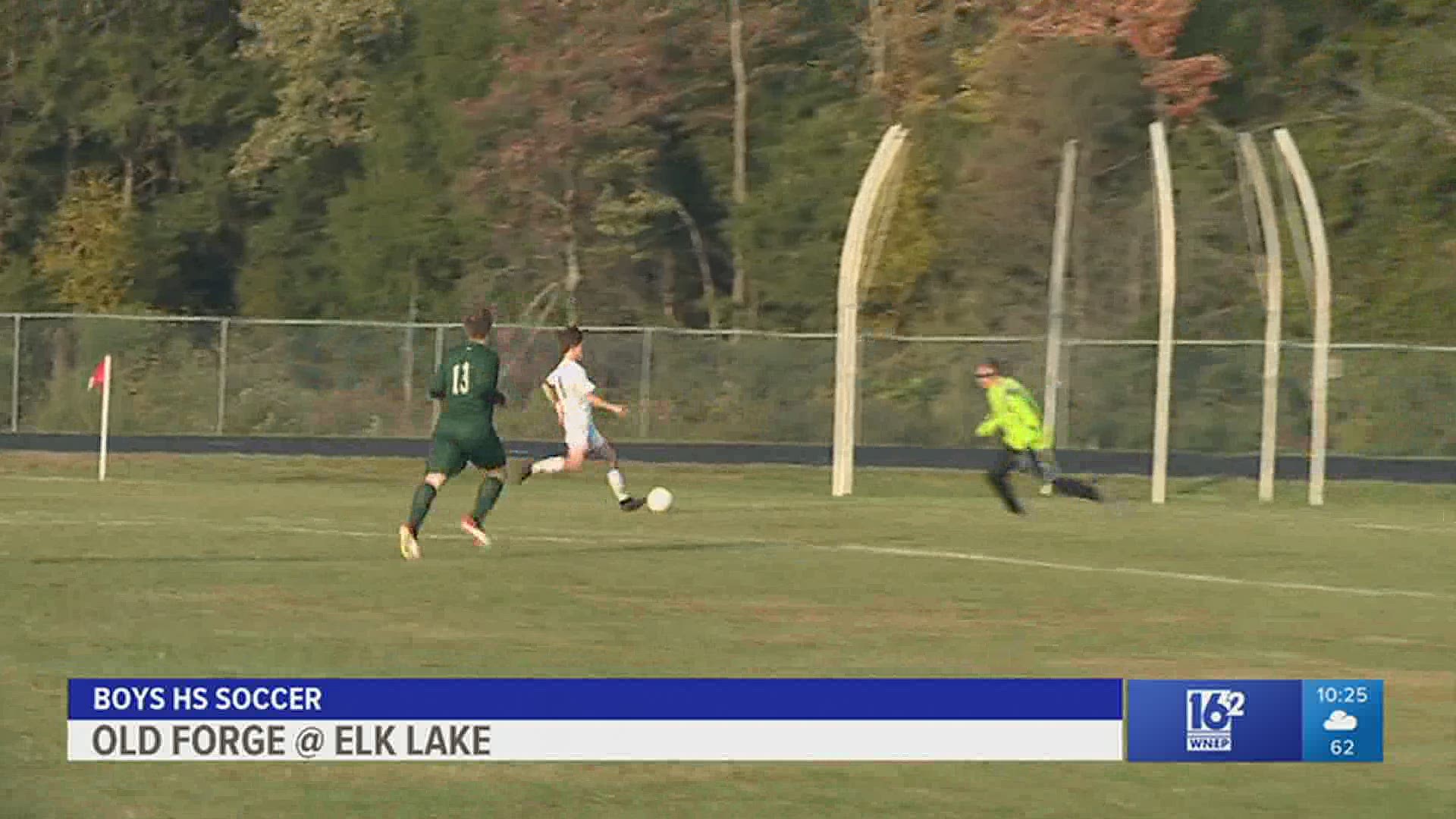 Old Forge stays unbeaten in boys soccer as they rally past Elk Lake 6-3