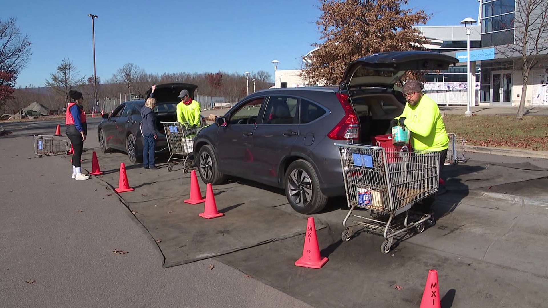 More than 200 residents took part in the event at PNC Field in Moosic on Saturday.