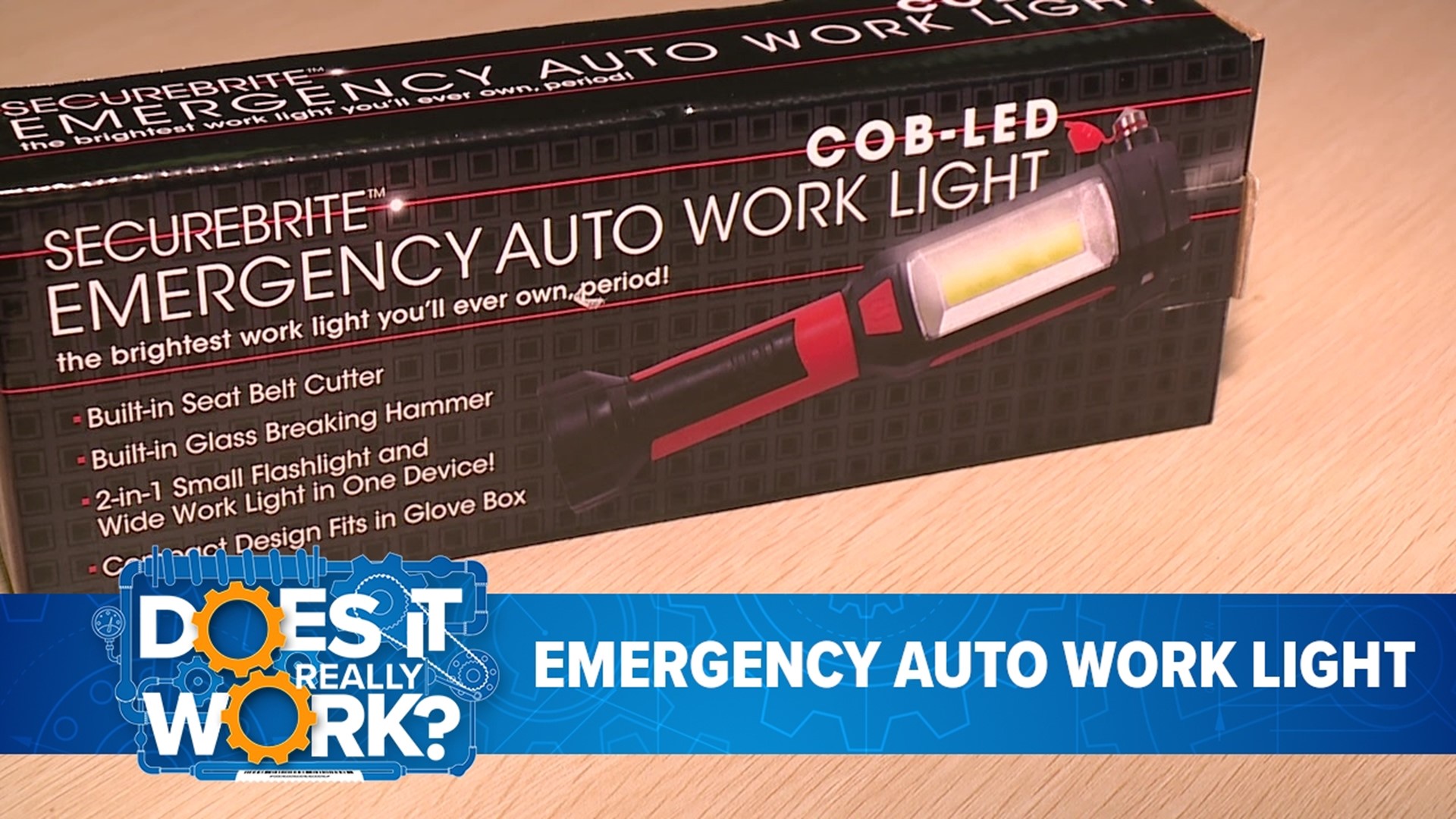 The maker claims, that with this emergency tool safely stored in your vehicle's glove compartment, you'll be more prepared for whatever may come your way.