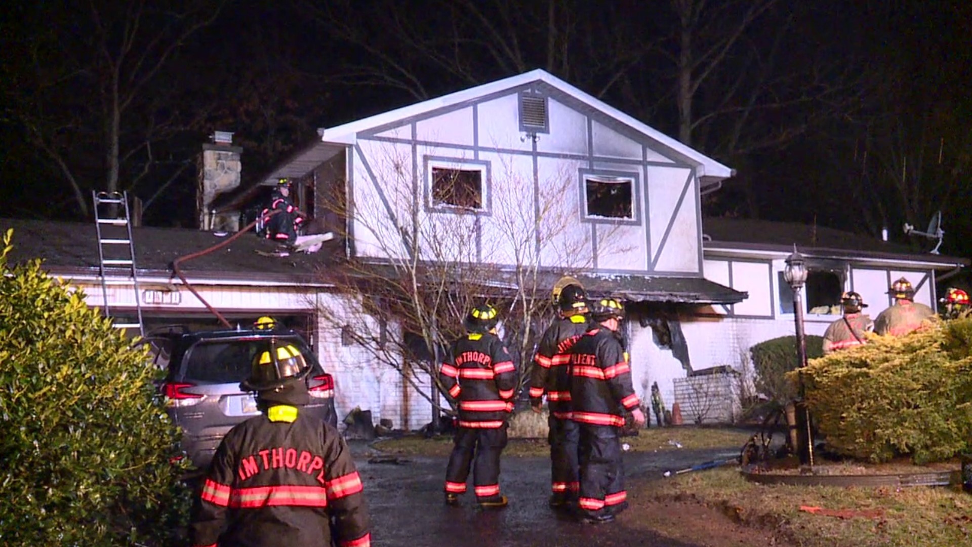 A woman is dead after an early morning fire in Jim Thorpe.