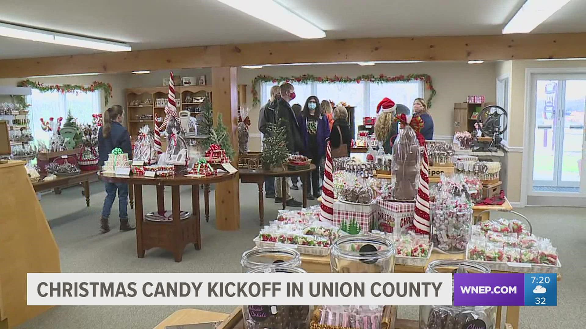 A candy company in Union County is kicking off the holiday season a bit differently than usual because of the COVID-19 pandemic.