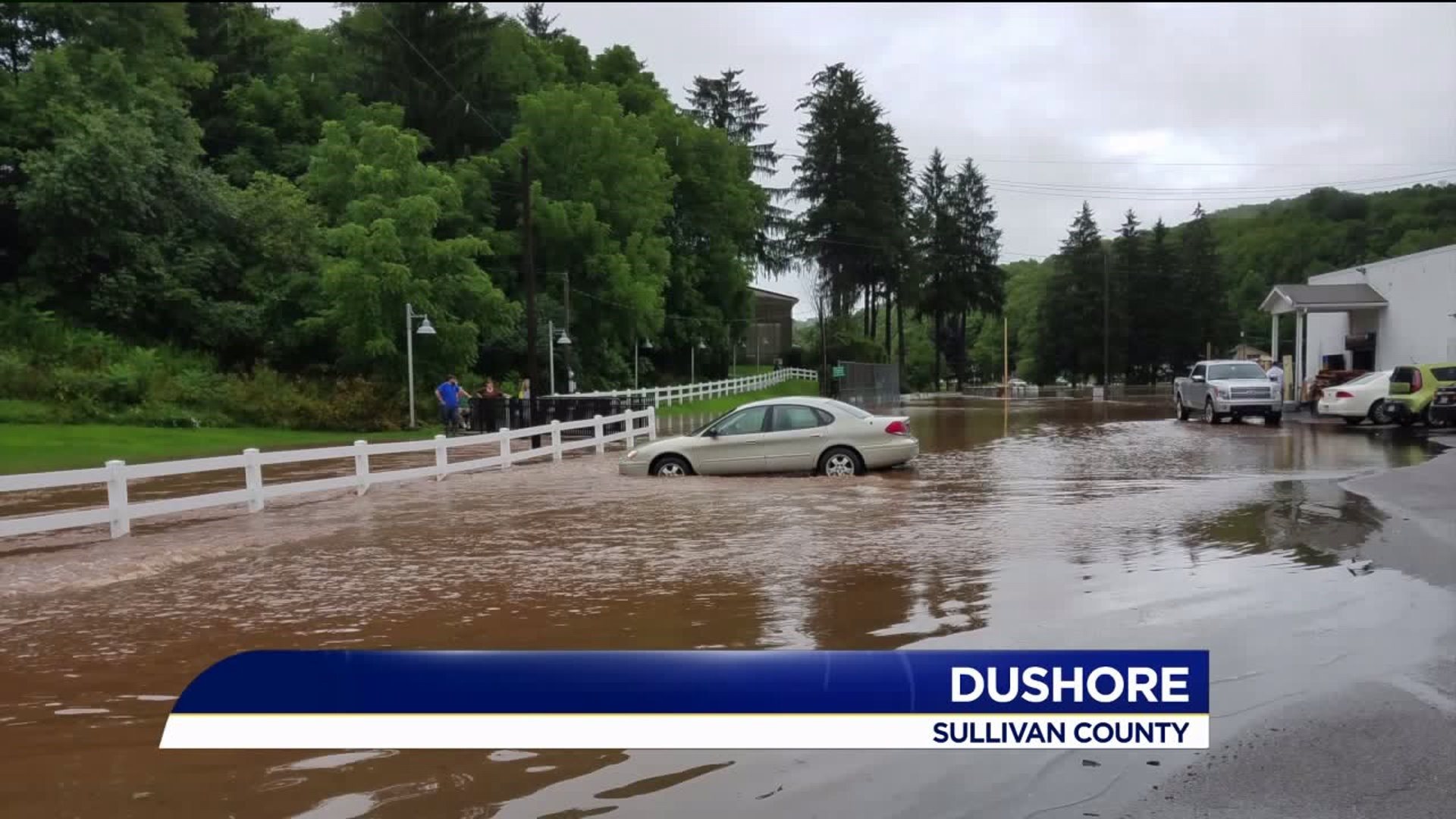Flooding Causes Closed Roads in Sullivan County