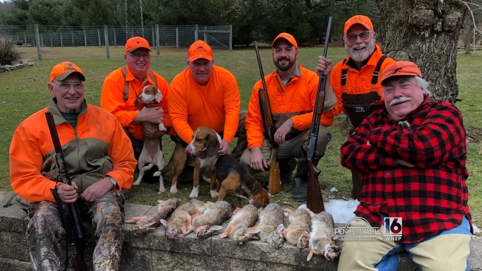 We're continuing our Schuylkill County late season rabbit hunt.