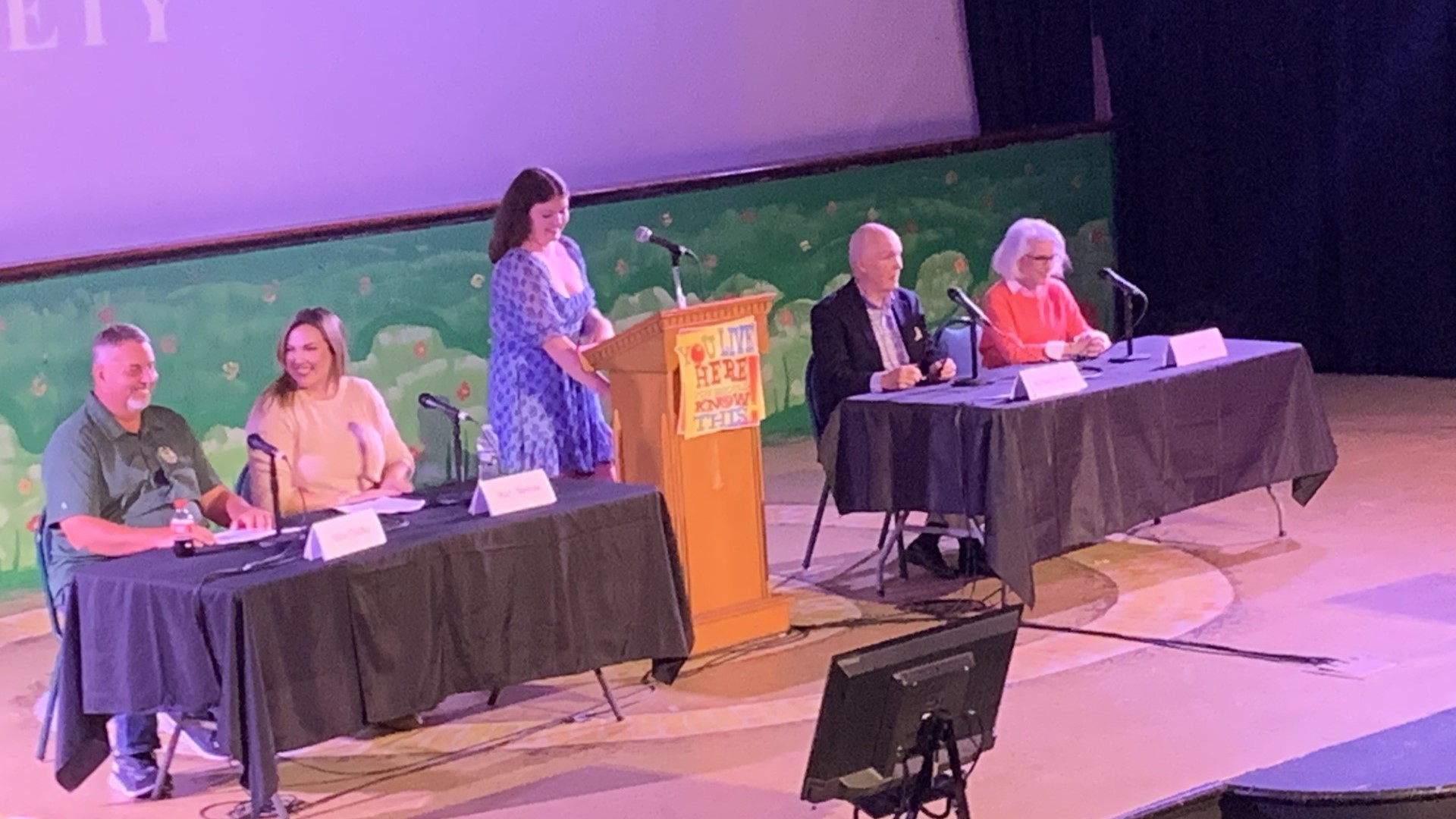 A local trivia contest centered on Lackawanna County drew a crowd to the Ritz Theater on Wyoming Avenue in Scranton on Sunday.