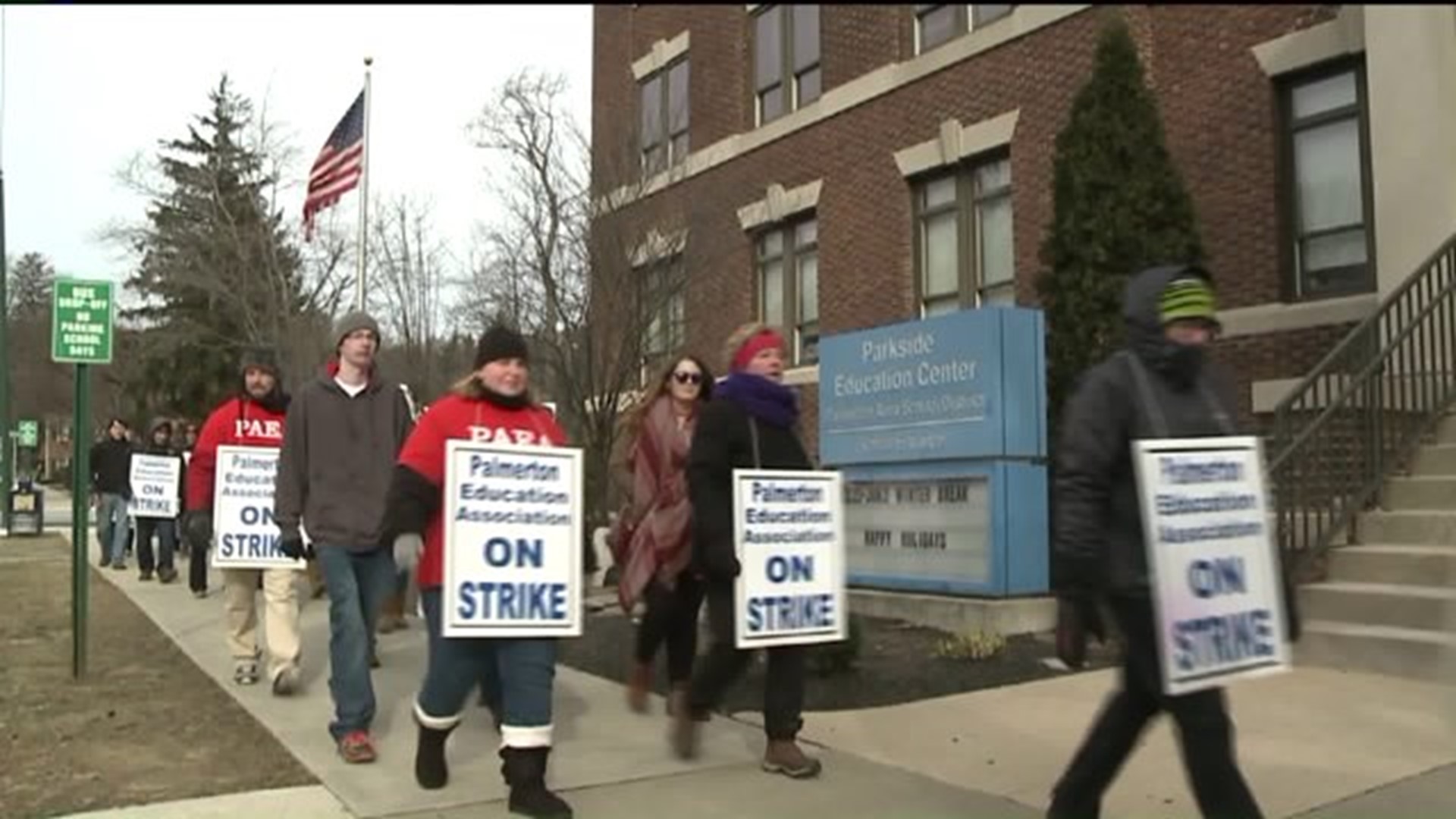 Palmerton Area School District Teachers Strike
