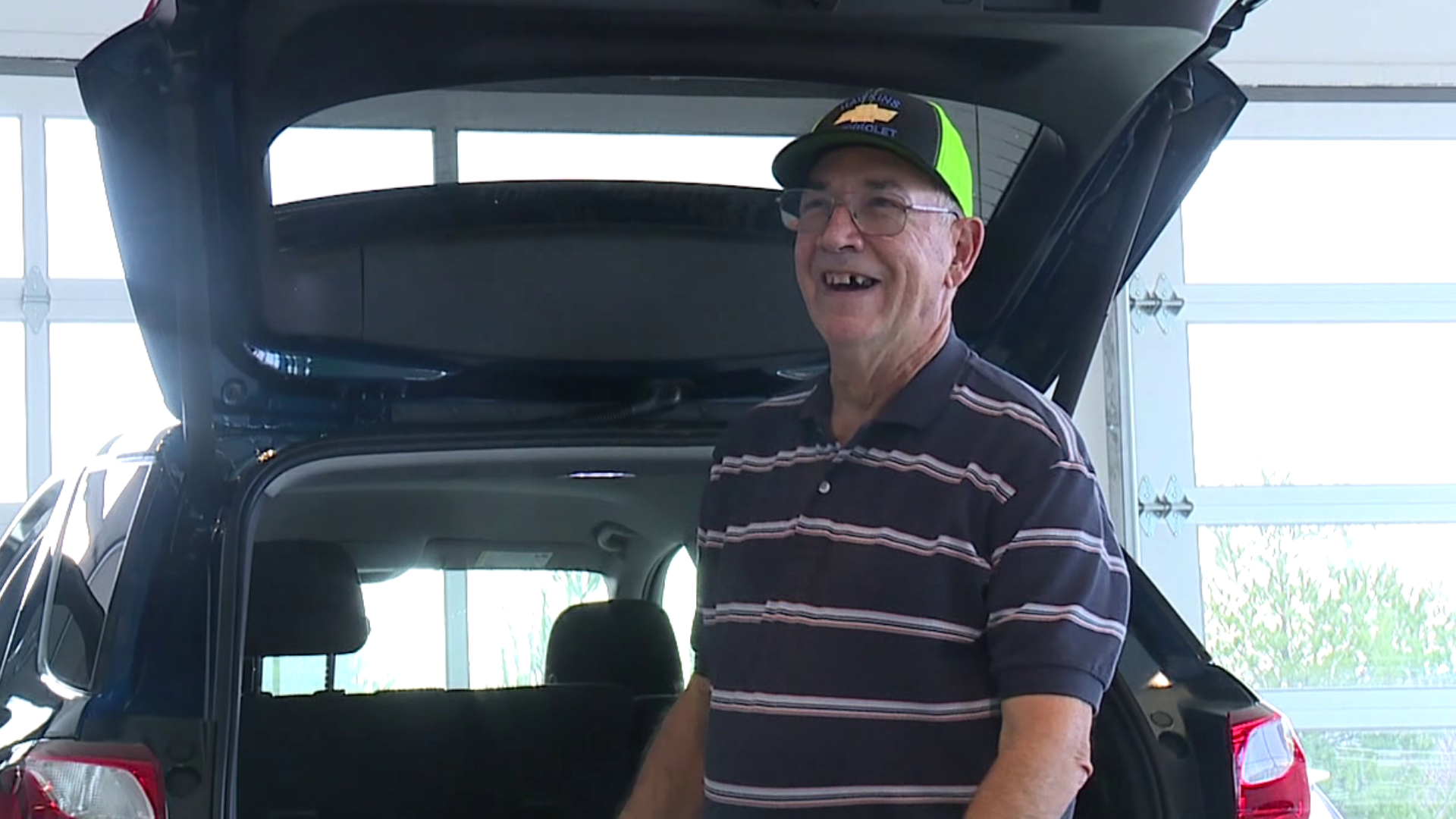 A man from Danville is the lucky winner of the Danville Area Community Center car raffle.