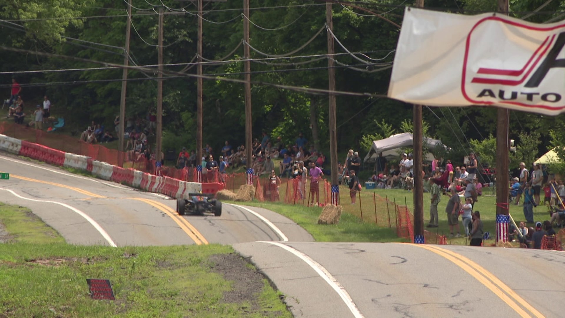 Drivers raced against the clock Saturday, taking on the twists and turns of the Giants Despair Hillclimb.