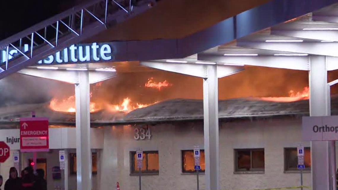 Nearly 80 patients transferred after hospital fire in Dickson City