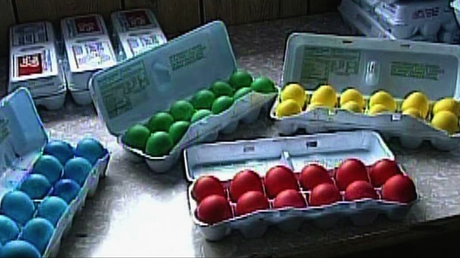 Dying Eggs By The Dozen