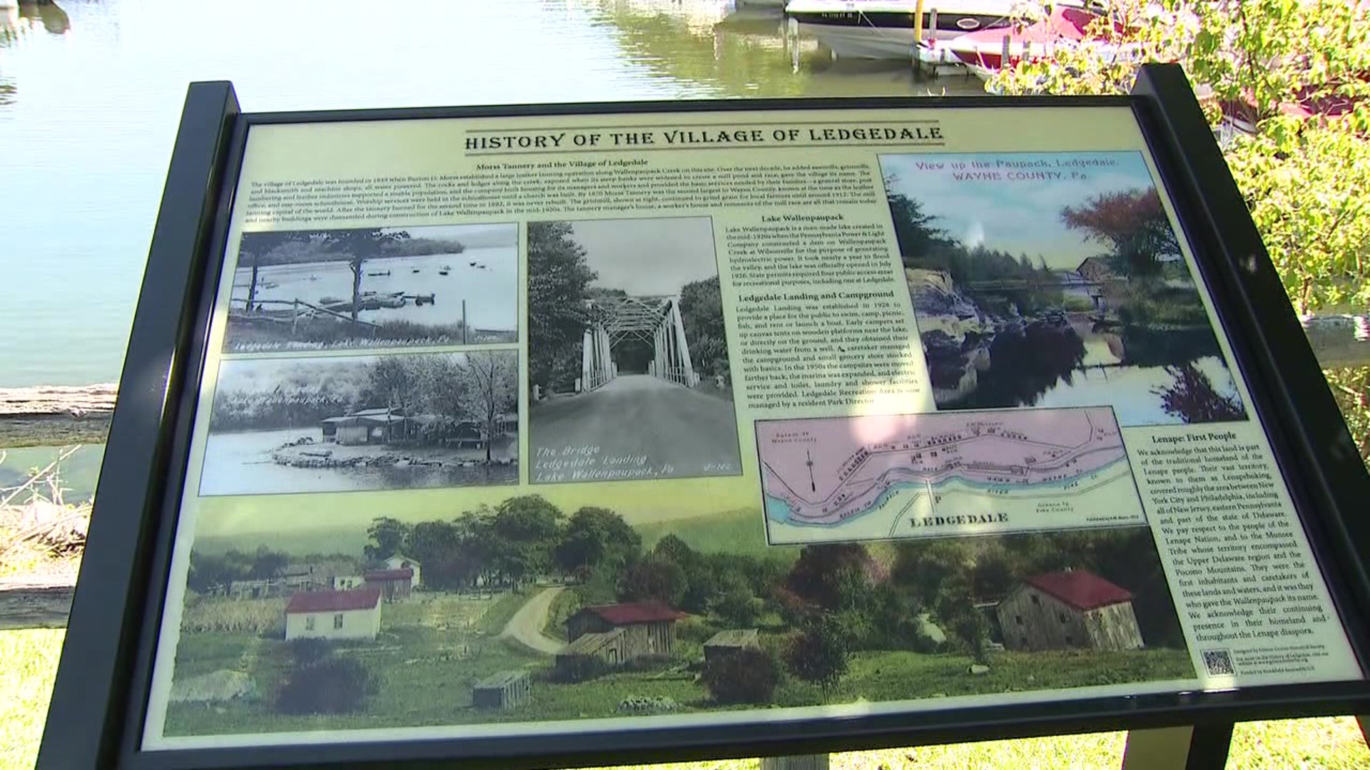 Newswatch 16's Emily Kress tells us more about the village of Ledgedale.