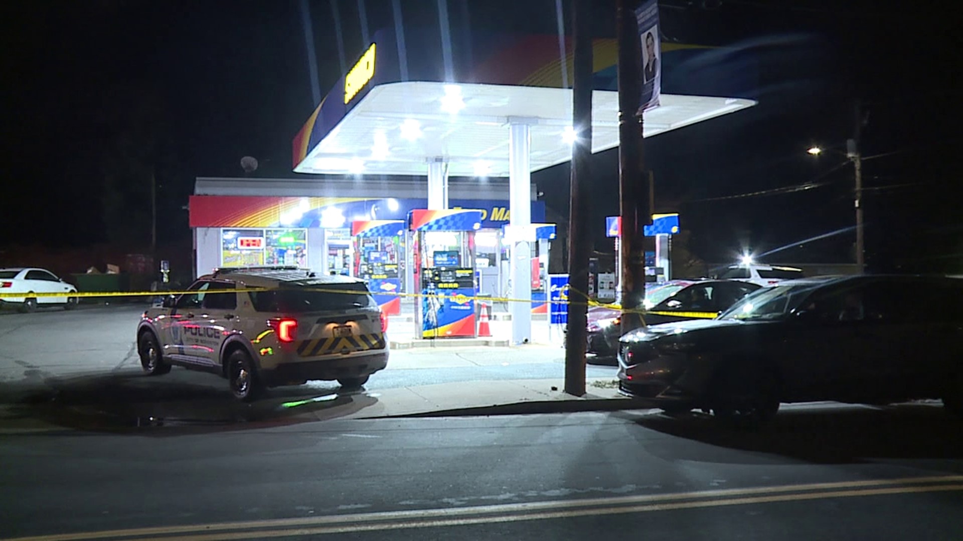 Two people were shot inside a convenience store along North Main Avenue after what started as a reported robbery just before 11 p.m. on Thursday.