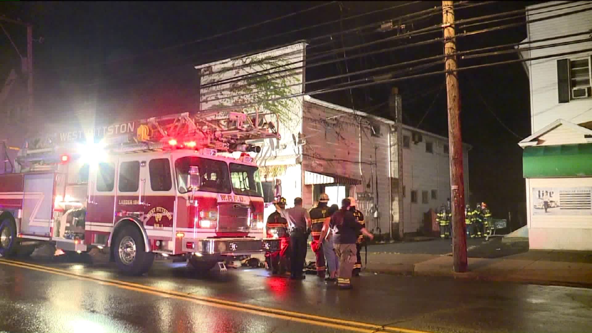 Fire Rips Through Apartment Building in Exeter