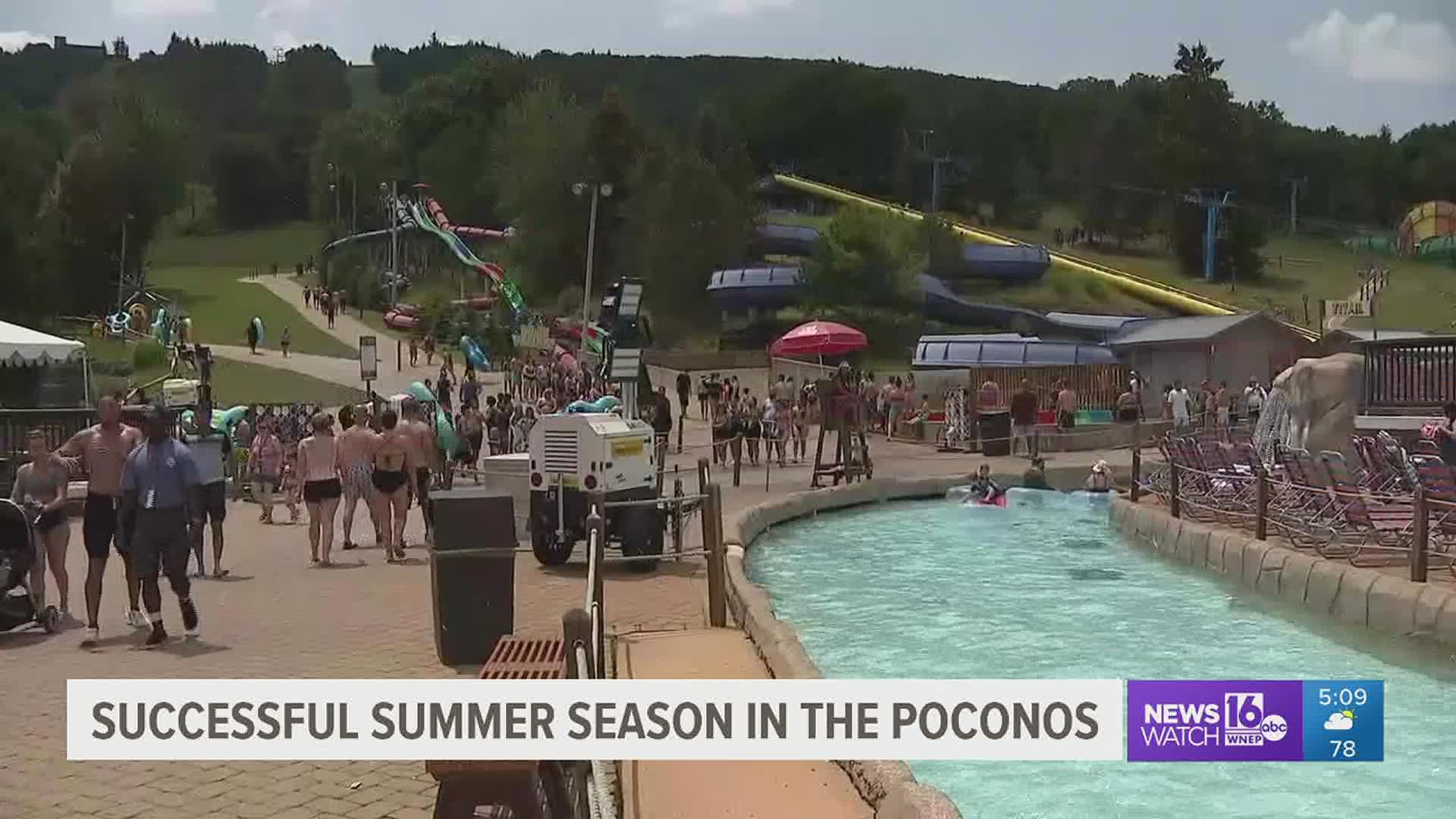 Summer is a very popular season for the Poconos and this year, was much different than the last.