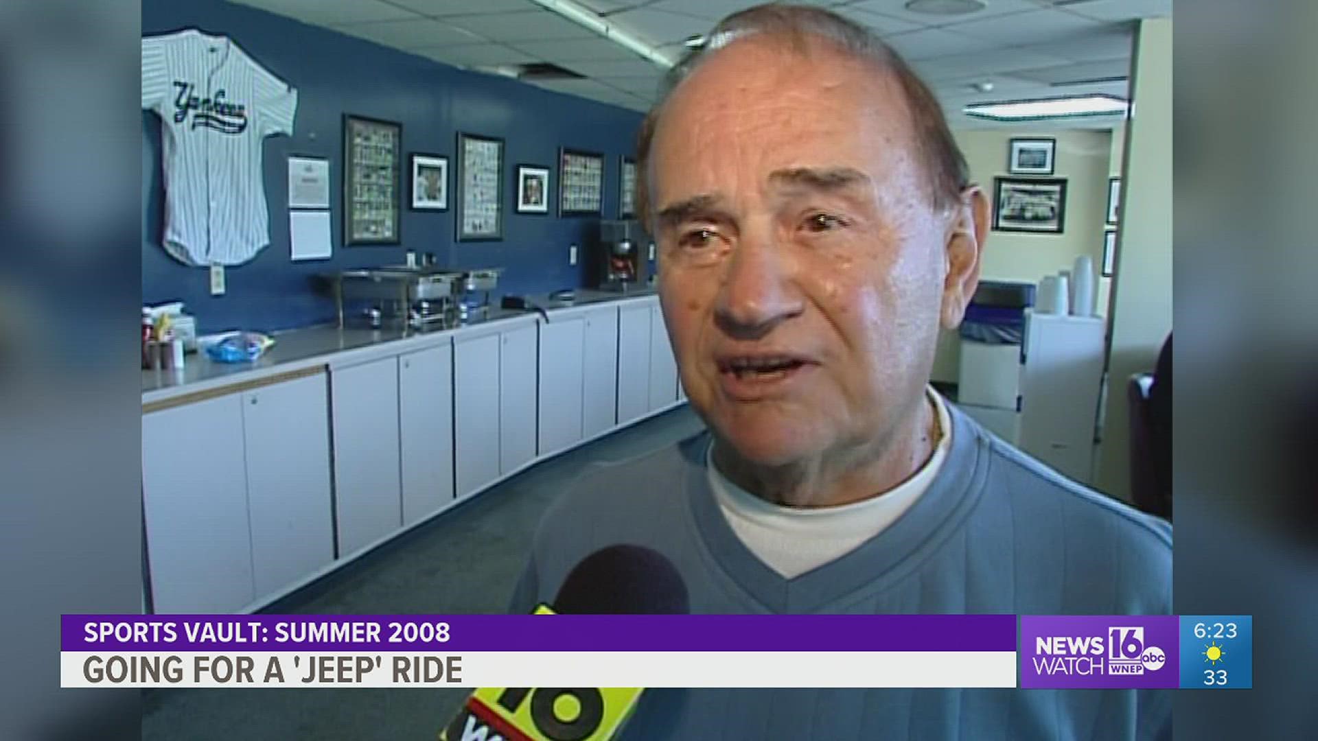 Rembering 'Jeep' Fanucci, the Prince of the Press Box for over 20 seasons at Lackawanna County Stadium.