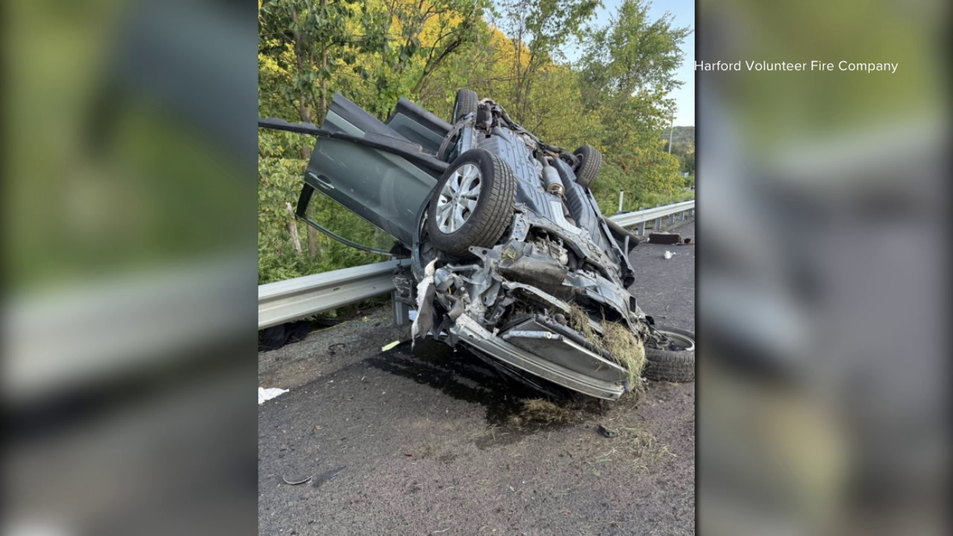 Rollover crash in Susquehanna County sends multiple people to the ...