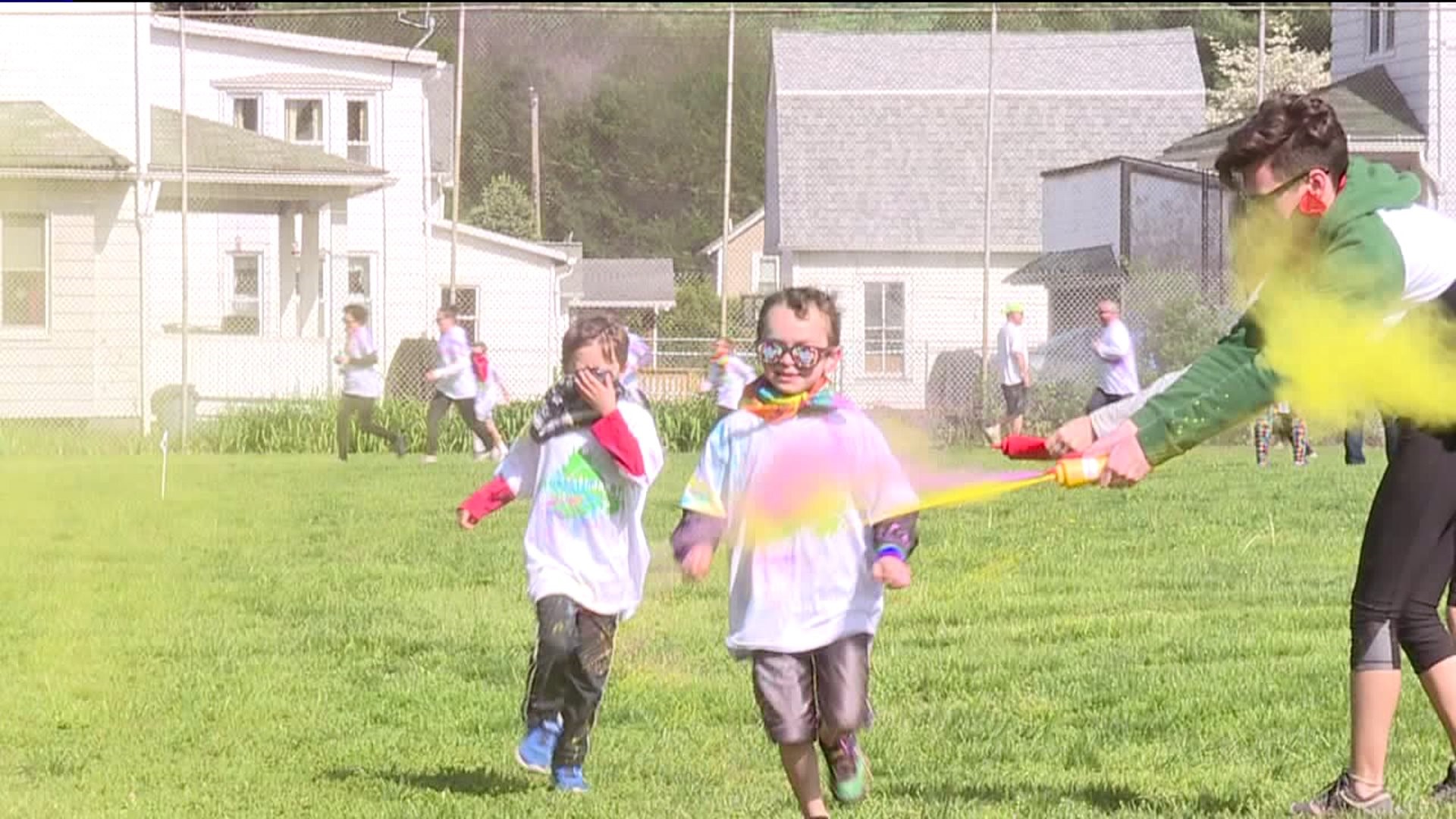 Color Run Raises Money for School in Luzerne County