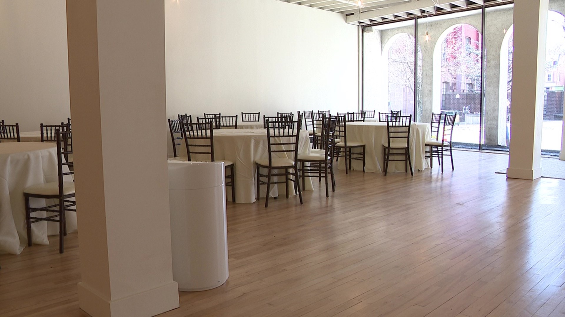 A vacant building in Pottsville from the 1950s has been transformed into a new event space.