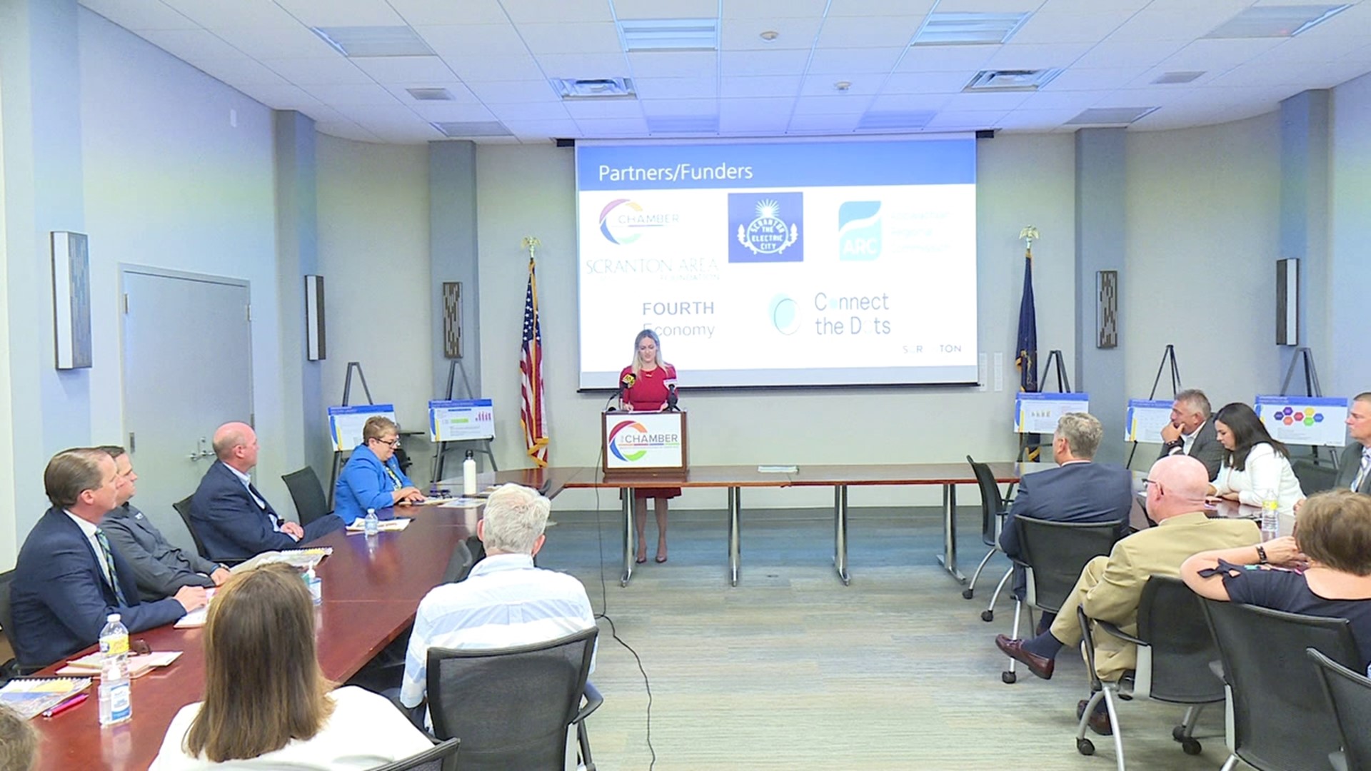 Thursday, Mayor Paige Cognetti met with her team to discuss new goals for the near future.