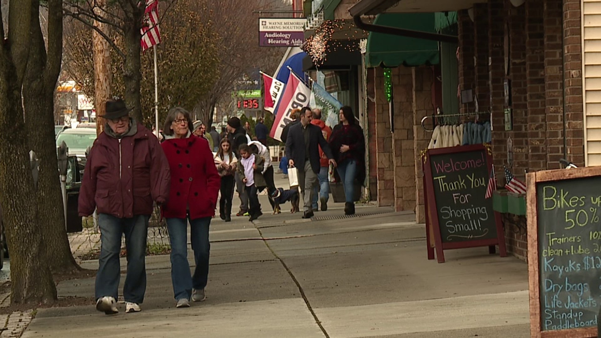 Shops in Honesdale are excited as they prepare for some larger crowds this Saturday.