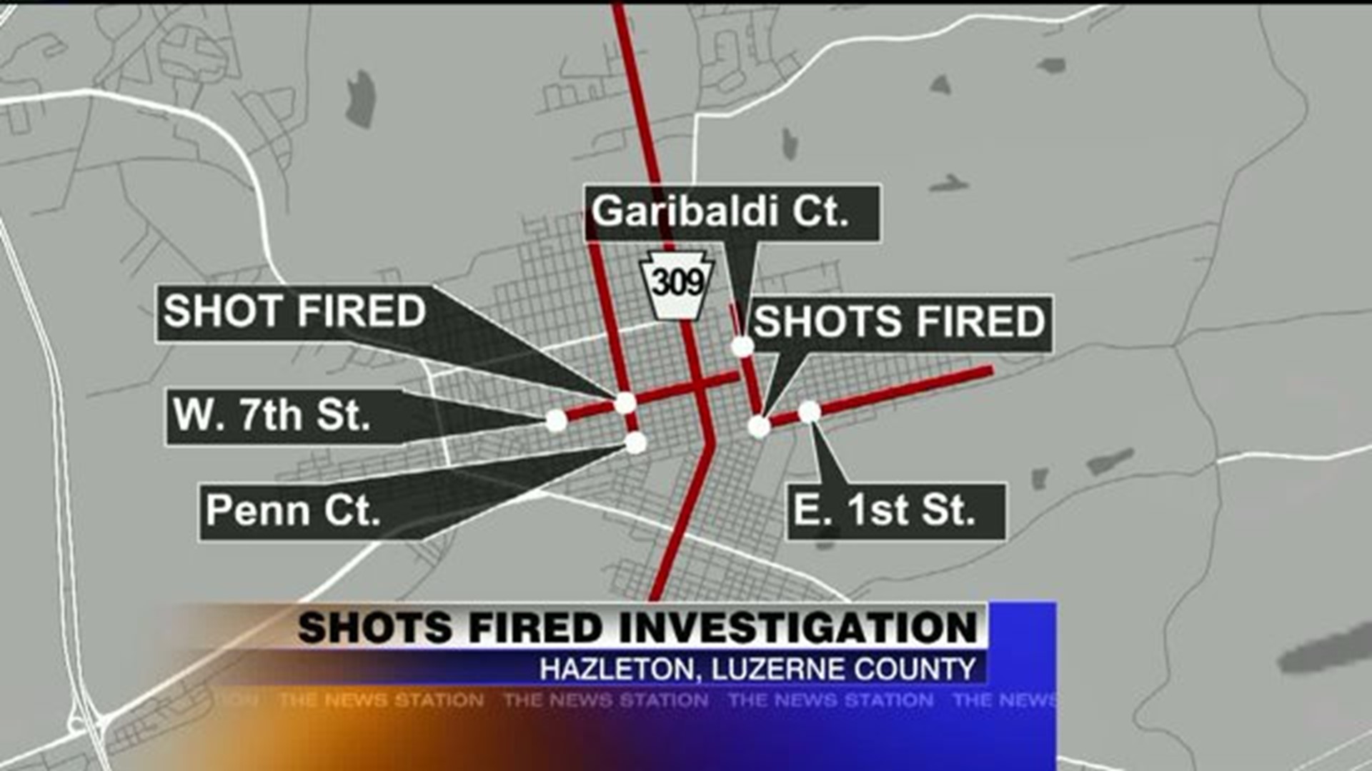 Shots Fired in Two Sections of Hazleton